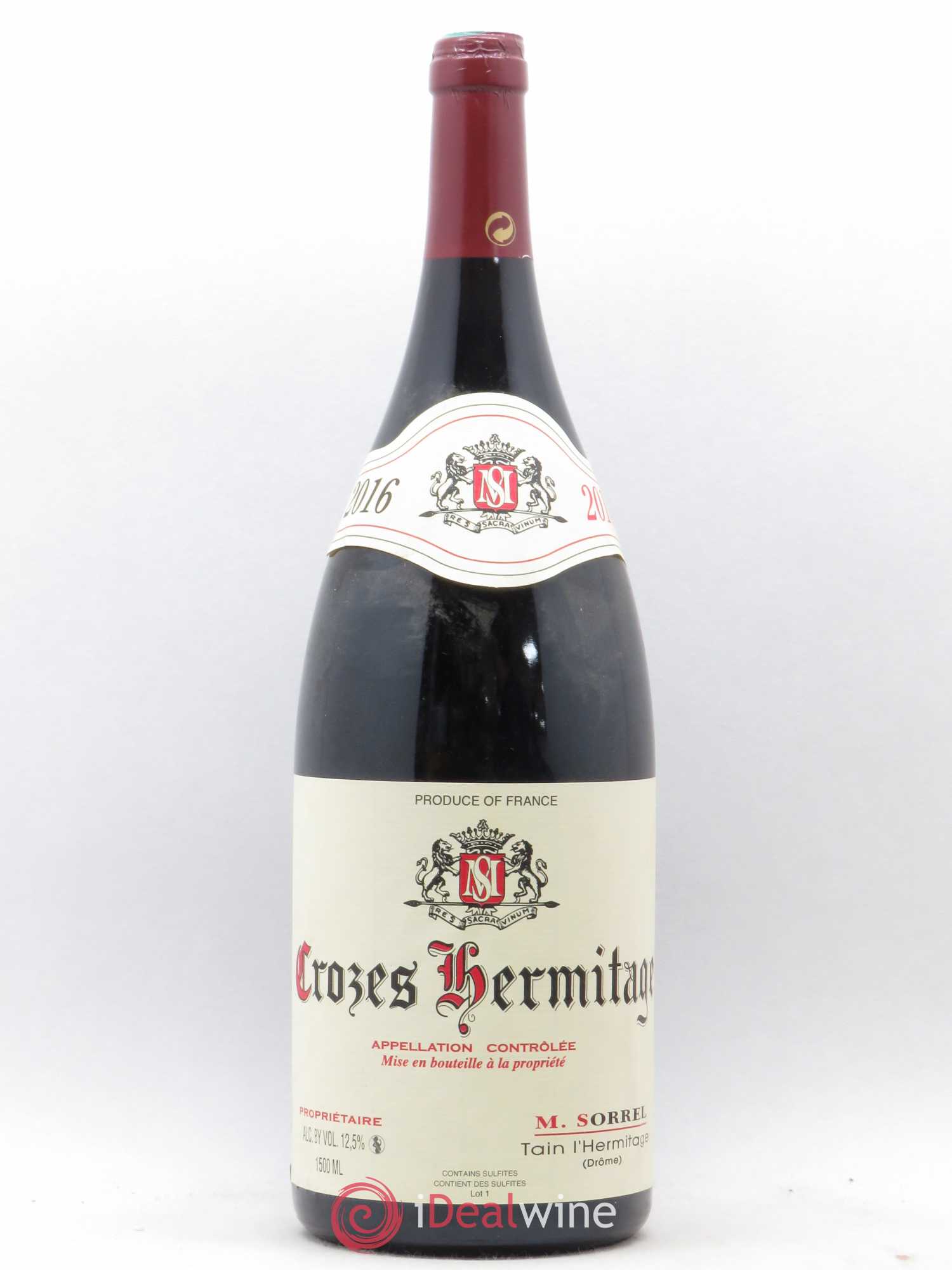 Crozes-Hermitage Marc Sorrel 2016 - Posten von 1 Magnum - 0