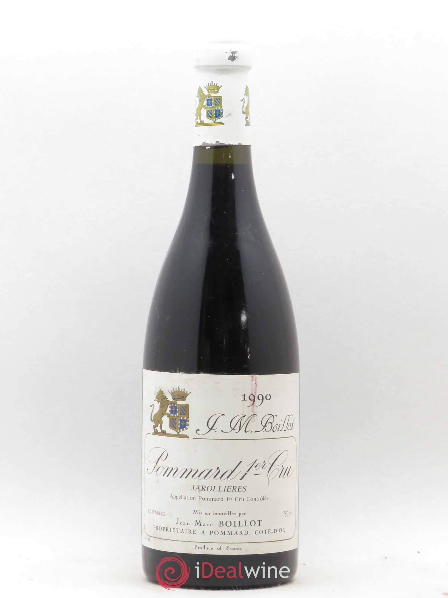 Pommard 1er Cru Jarollières Jean-Marc Boillot 1990 - Posten von 1 Flasche - 0