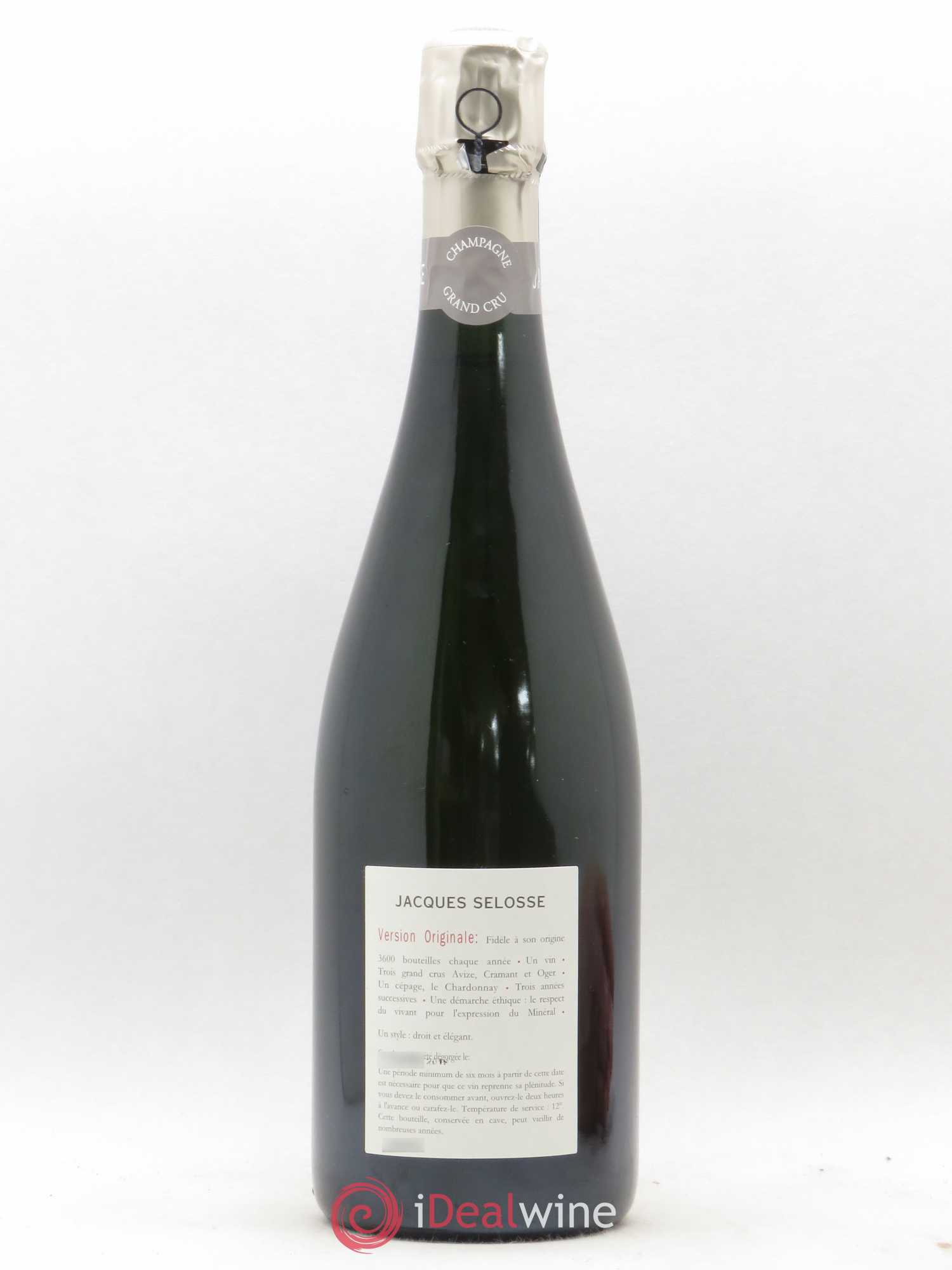 Version Originale Jacques Selosse - Lot de 1 bouteille - 1