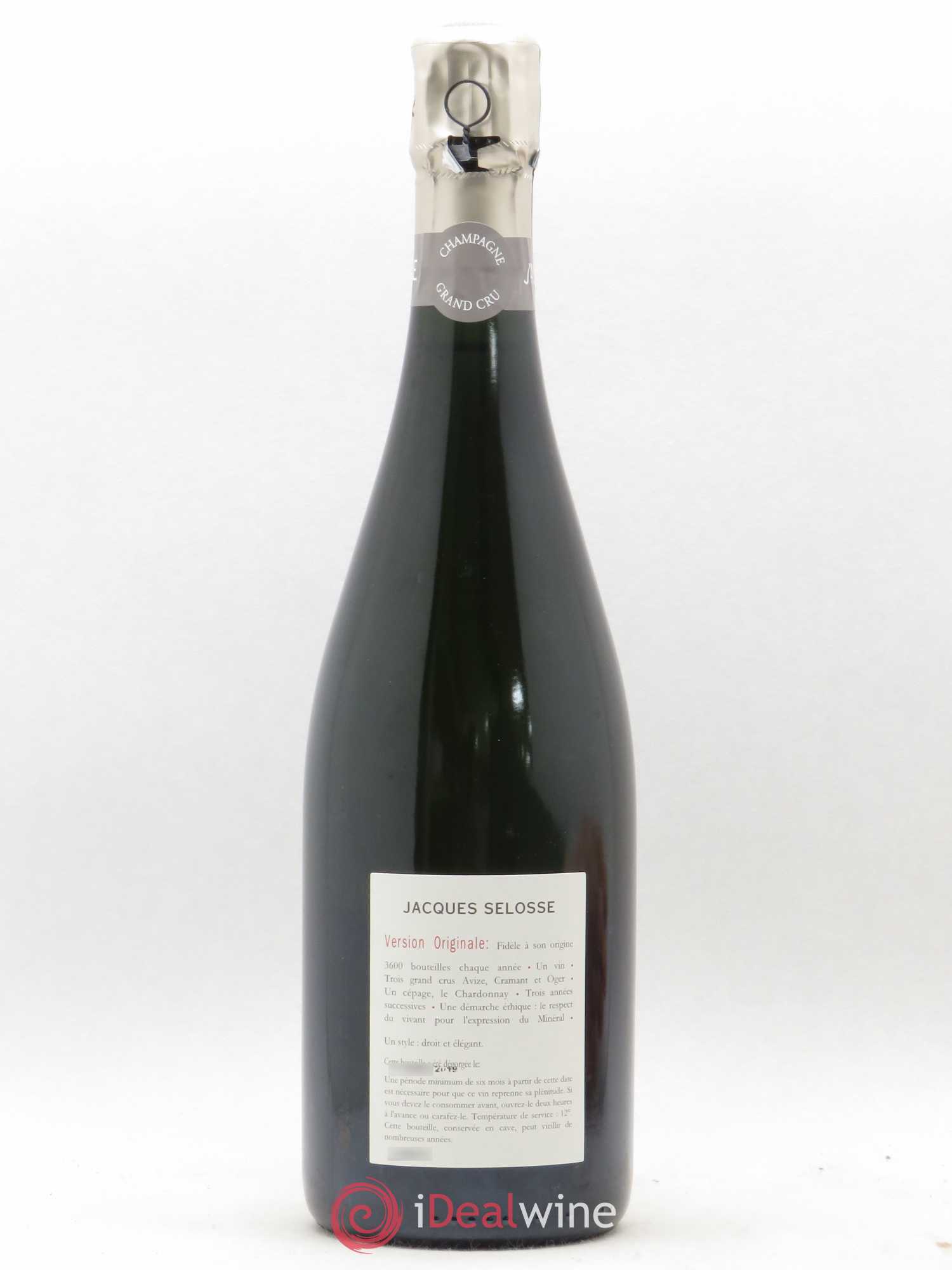Version Originale Jacques Selosse - Posten von 1 Flasche - 1