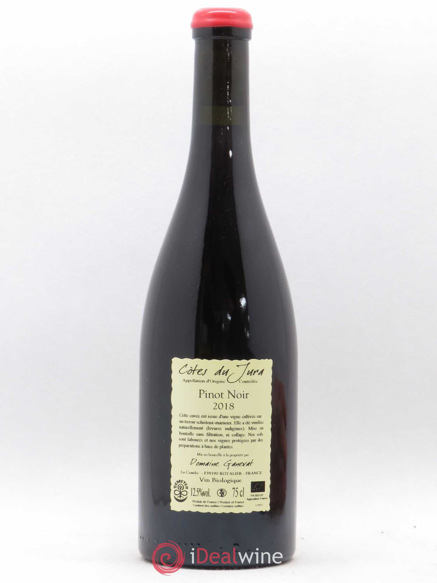 Côtes du Jura Pinot Noir En Billat Jean-François Ganevat (Domaine) (sans prix de réserve) 2018 - Lot de 1 bouteille - 1