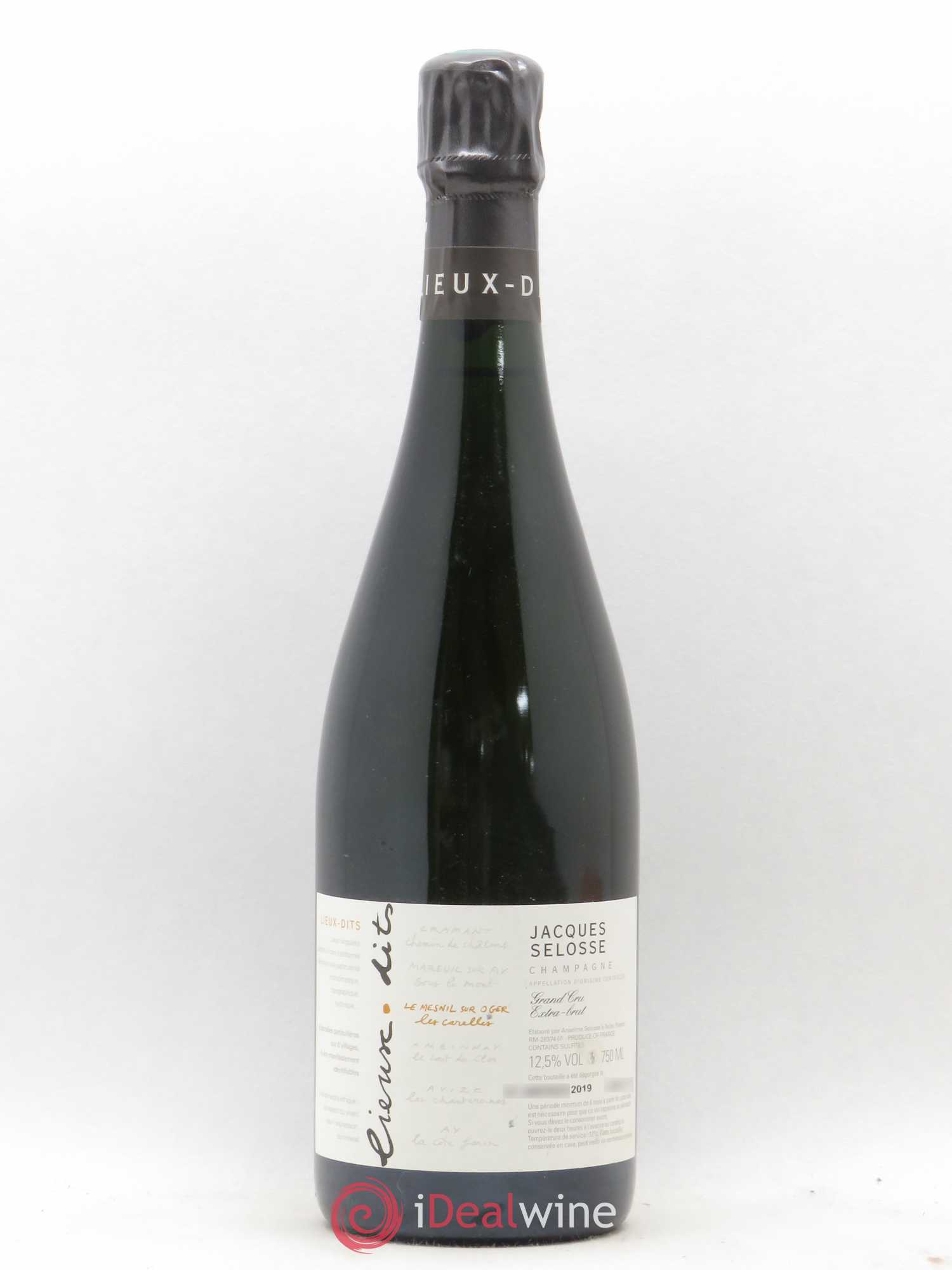 Les Carelles Blanc de Blancs Jacques Selosse - Lot de 1 bouteille - 0