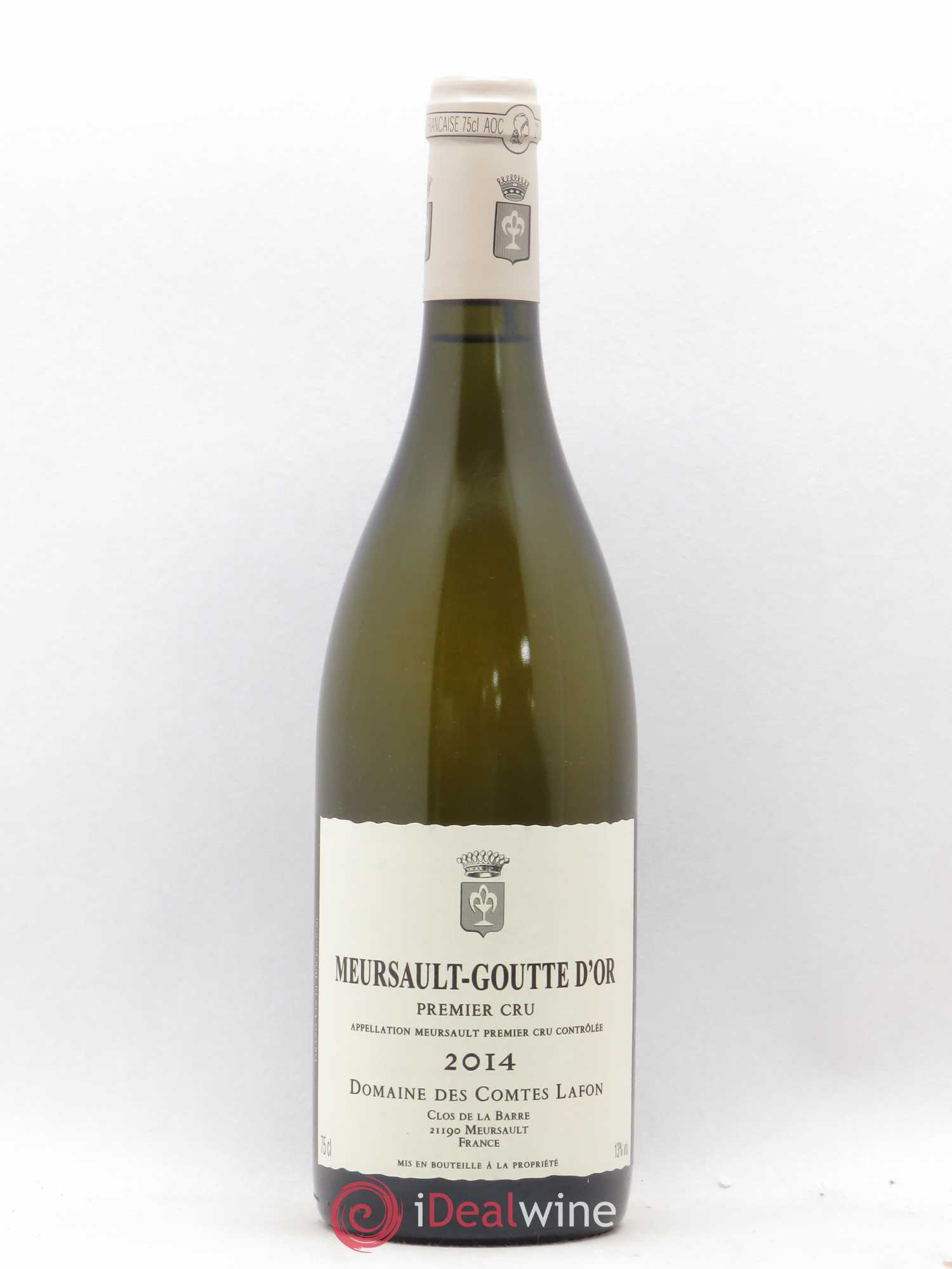 Meursault 1er Cru Goutte d'Or Comtes Lafon (Domaine des) 2014 - Lot de 1 bouteille - 0