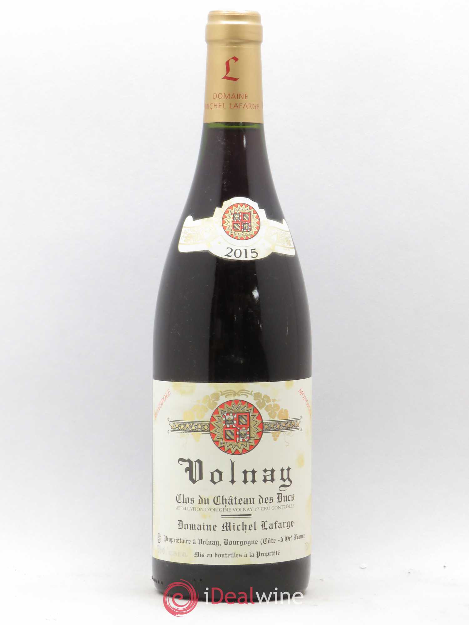 Volnay 1er Cru Clos du Château des Ducs Lafarge (Domaine) 2015 - Lot de 1 bouteille - 0