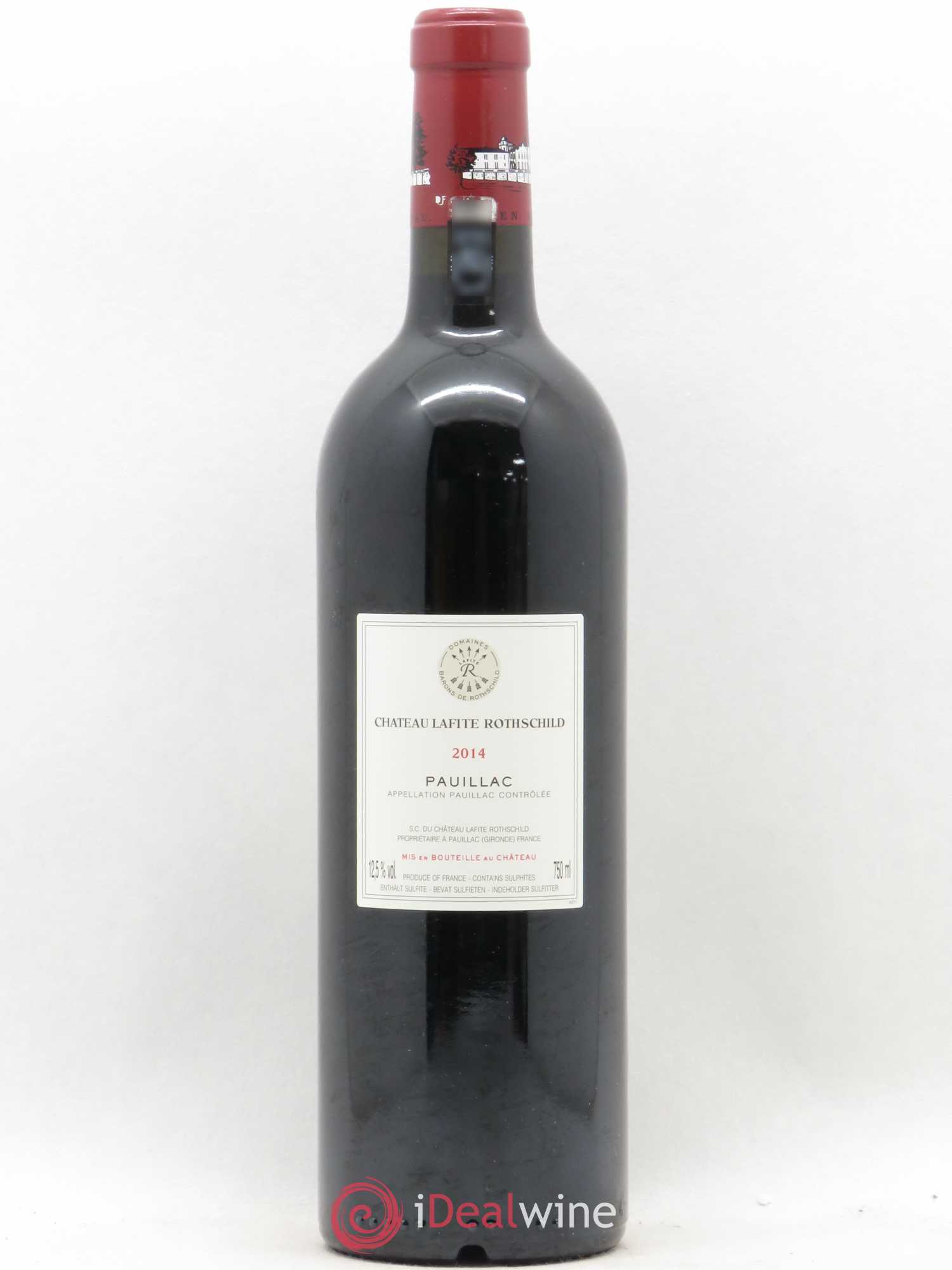Château Lafite Rothschild 1er Grand Cru Classé 2014 - Lot de 1 bouteille - 1