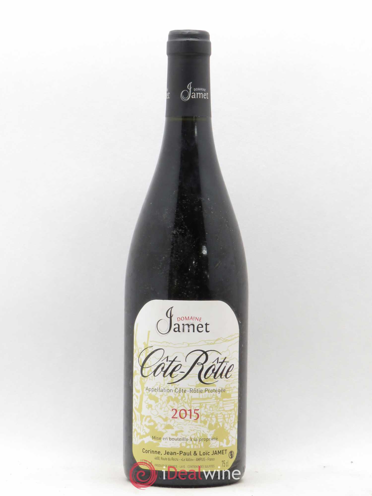 Côte-Rôtie Jamet (Domaine) 2015 - Lot de 1 bouteille - 0