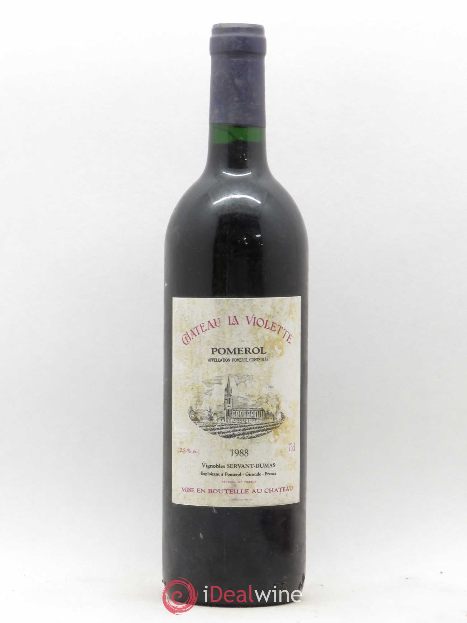 Château la Violette 1988 - Lot de 1 bouteille - 0