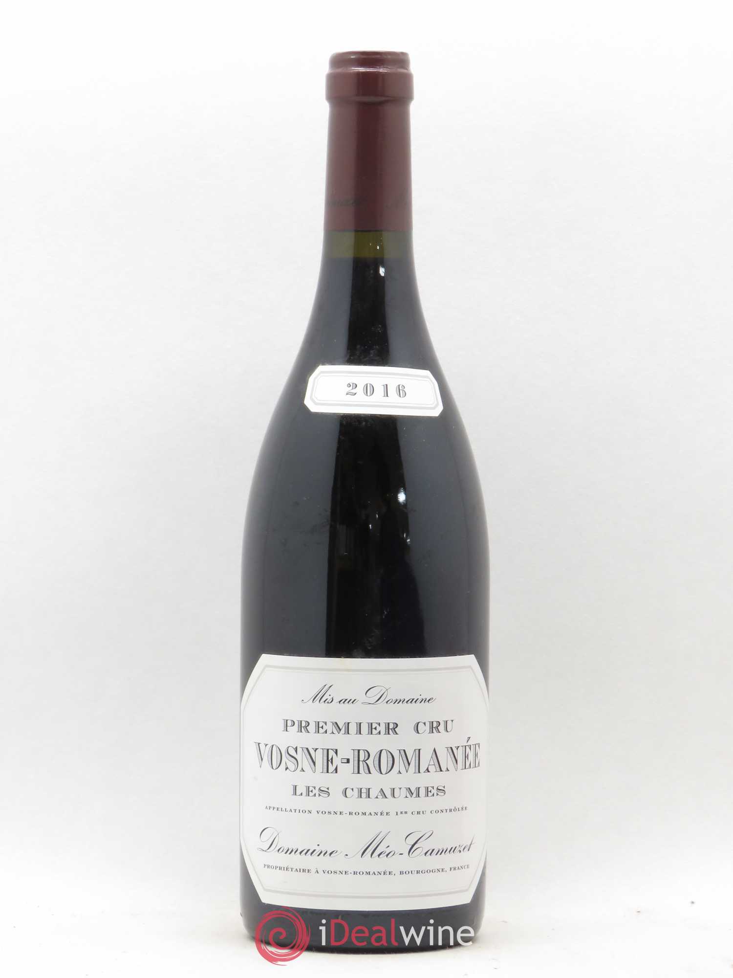 Vosne-Romanée 1er Cru Les Chaumes Méo-Camuzet (Domaine) 2016 - Lot de 1 bouteille - 0