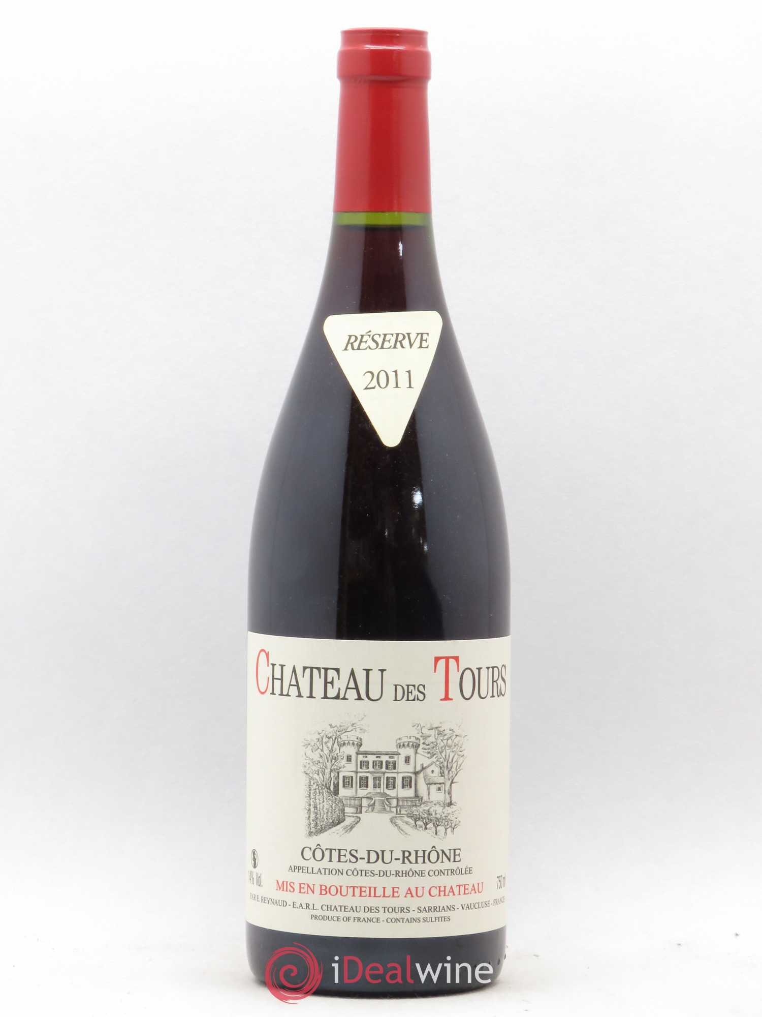 Côtes-du-Rhône Château des Tours Emmanuel Reynaud 2011 - Lot de 1 bouteille - 0
