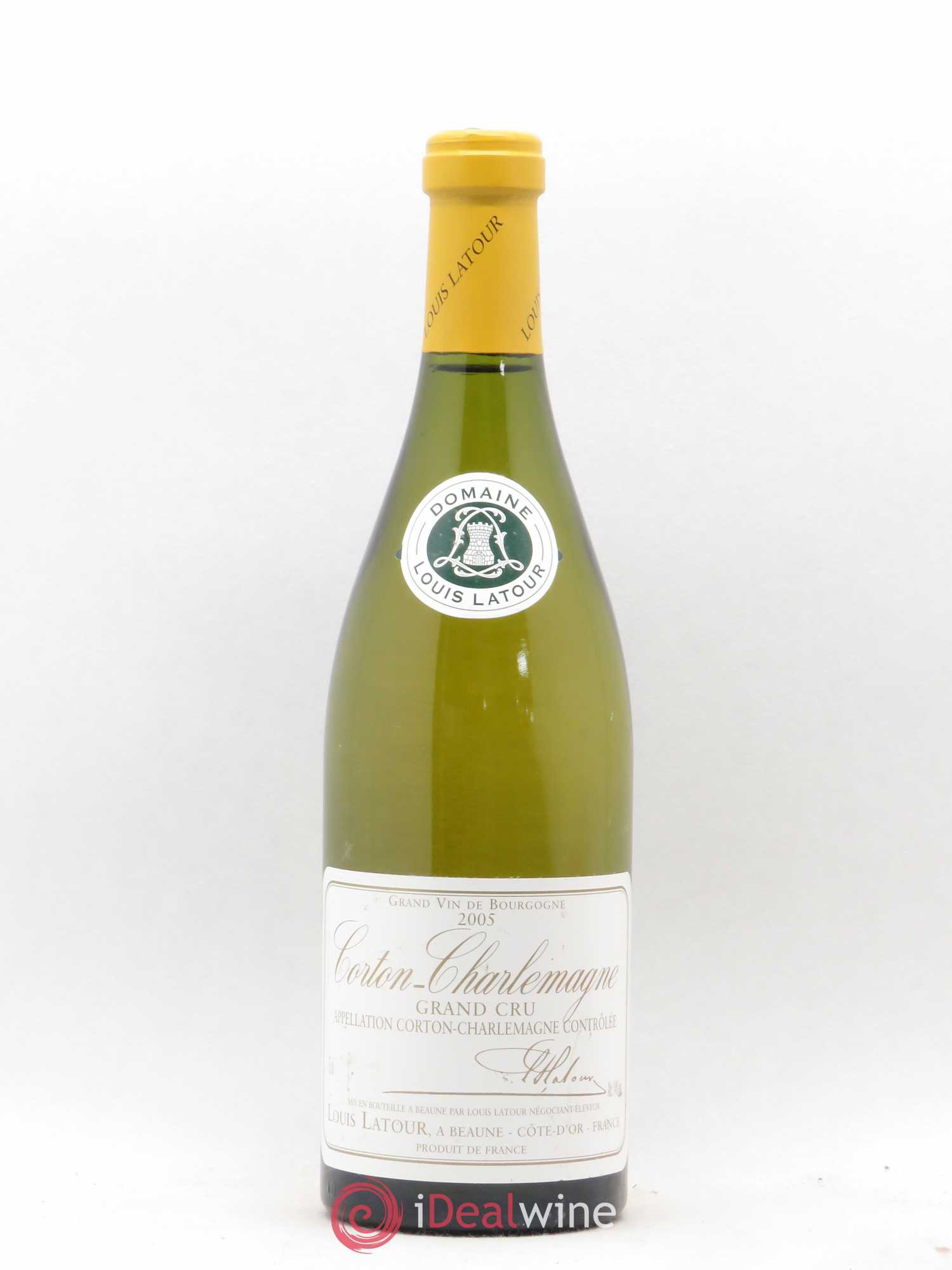 Corton-Charlemagne Grand Cru Louis Latour 2005 - Lot de 1 bouteille - 0