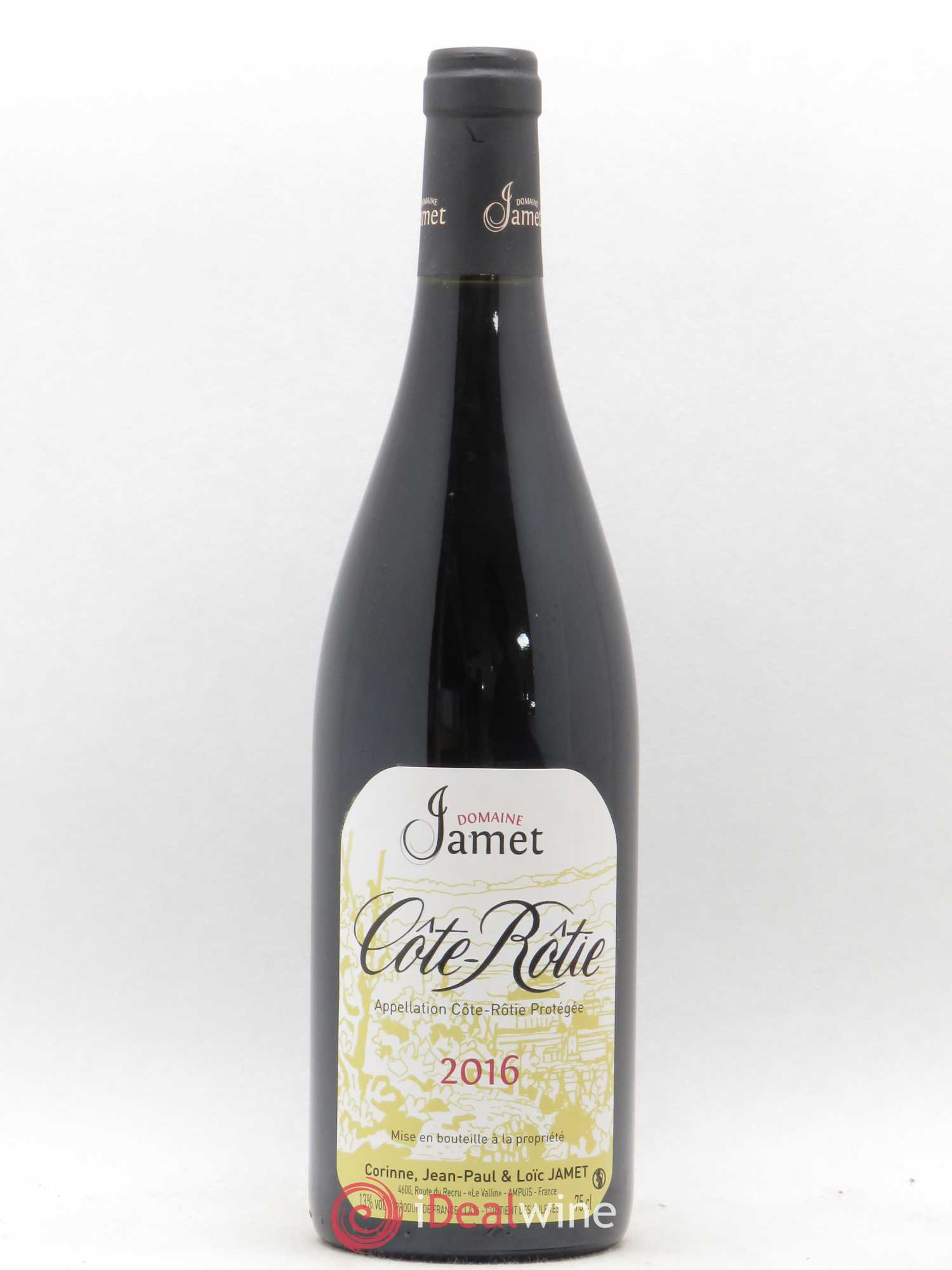 Côte-Rôtie Jamet (Domaine) 2016 - Lot de 1 bouteille - 0