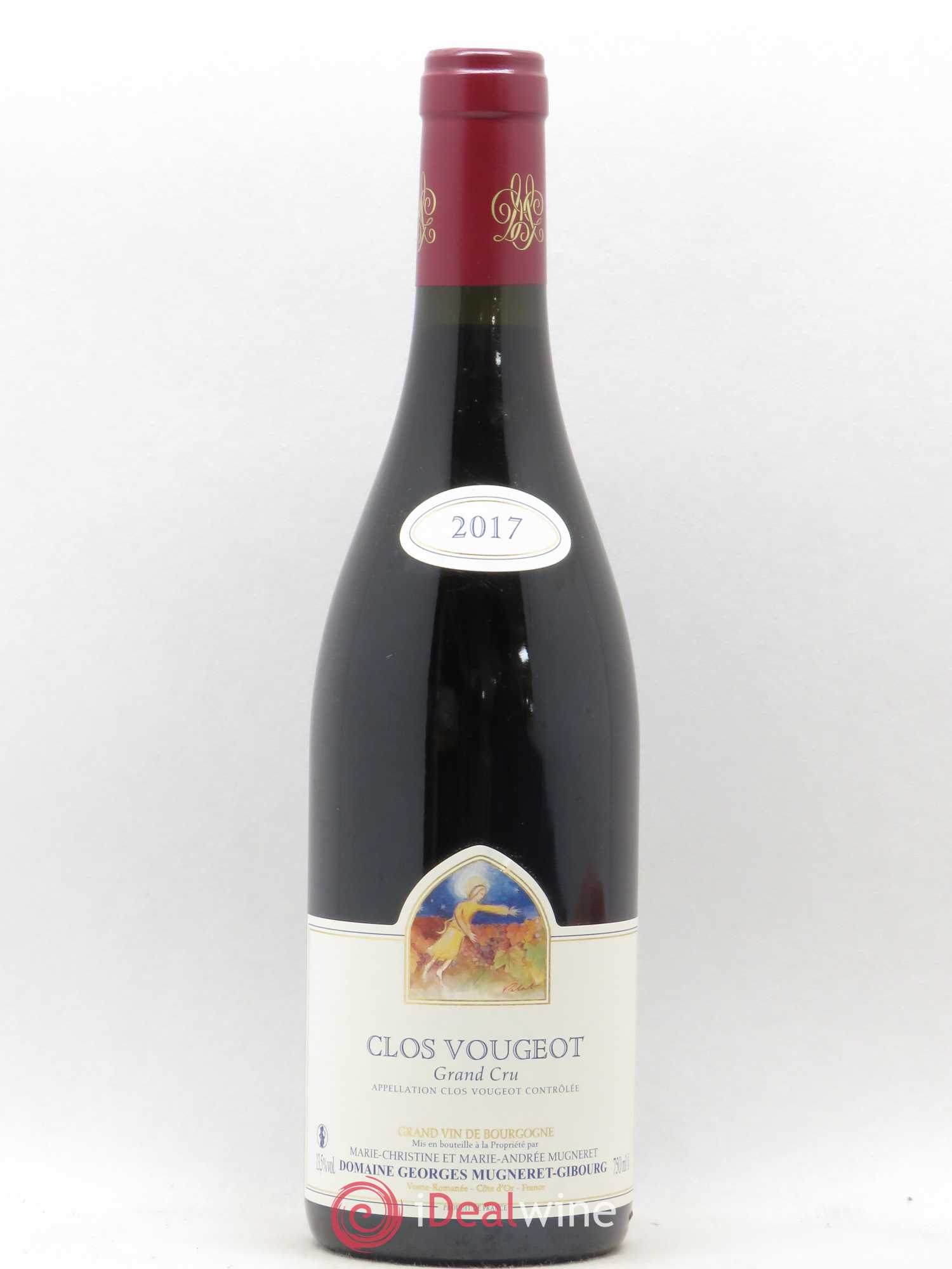 Clos de Vougeot Grand Cru Mugneret-Gibourg 2017 - Posten von 1 Flasche - 0