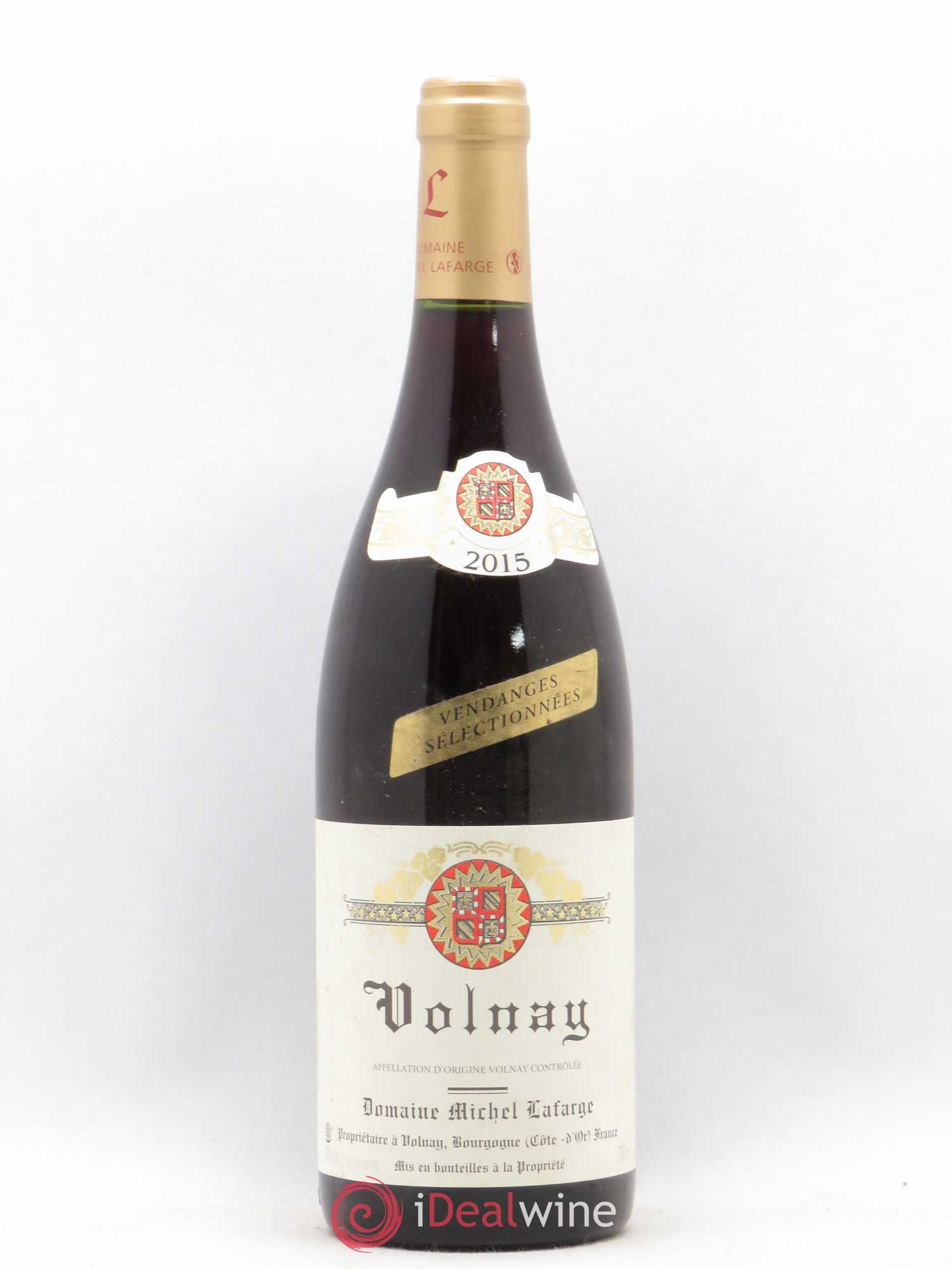 Volnay Vendanges sélectionnées Lafarge (Domaine) 2015 - Lot de 1 bouteille - 0