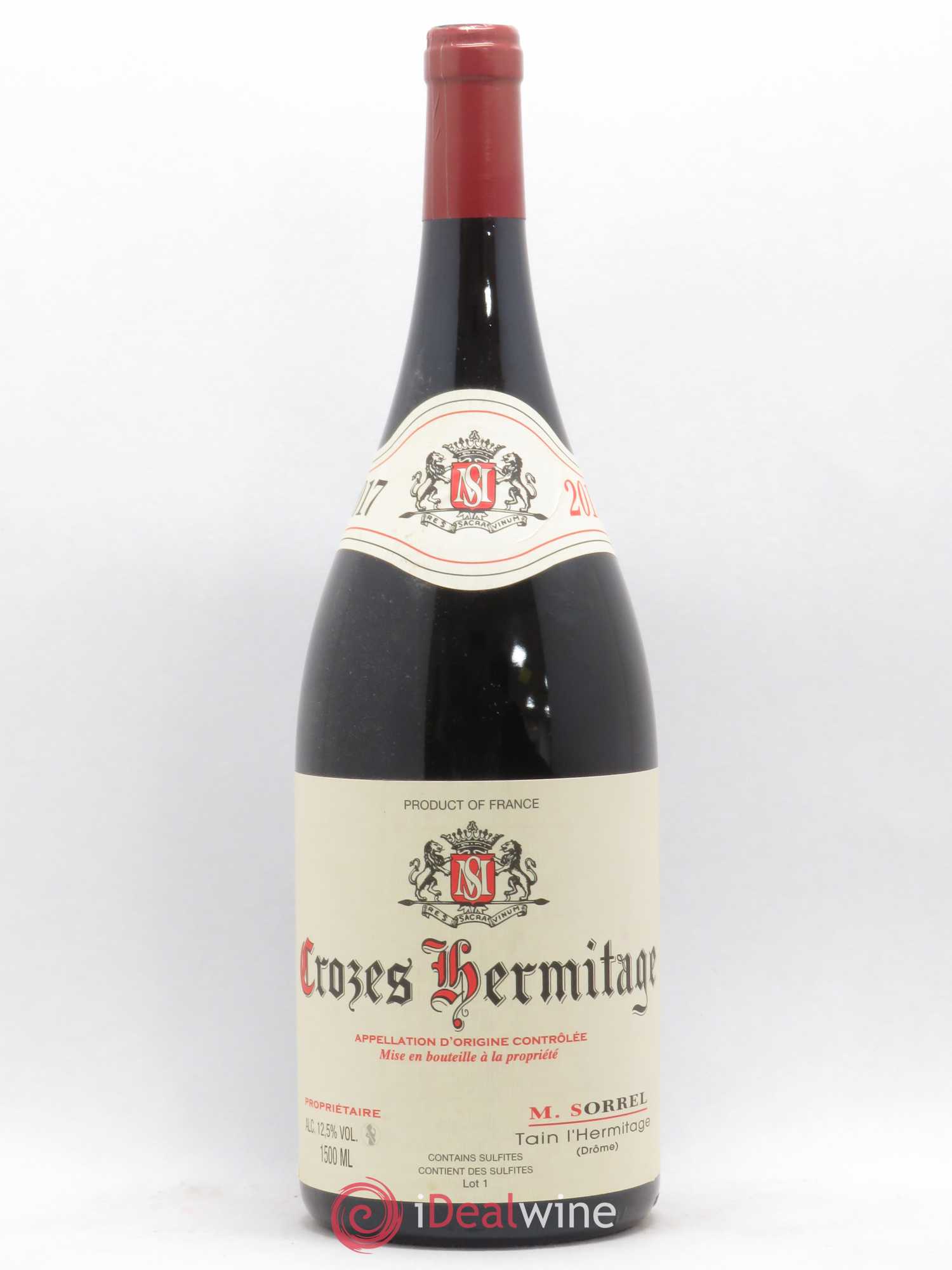 Crozes-Hermitage Domaine Marc Sorrel 2017 - Posten von 1 Magnum - 0
