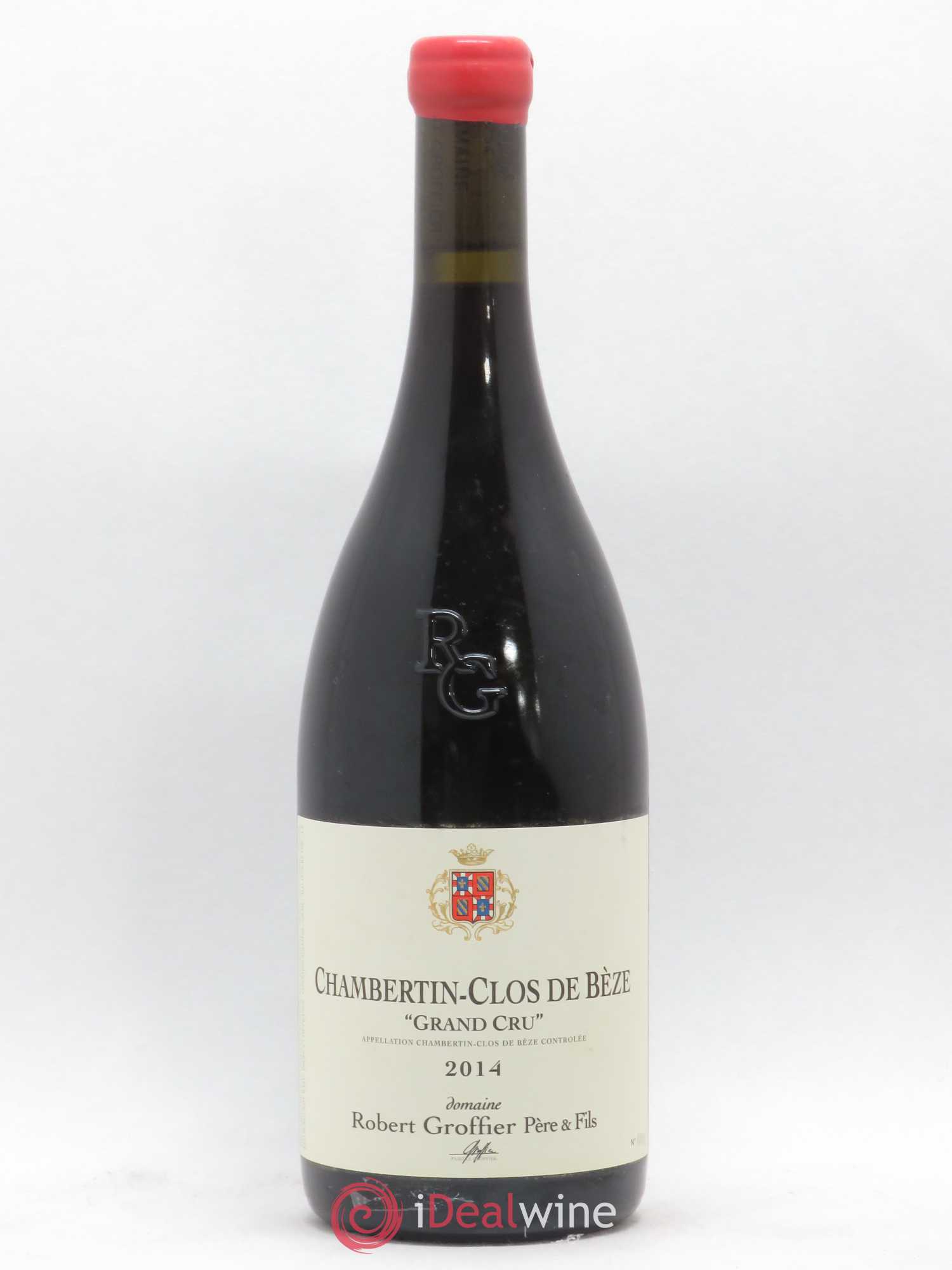 Chambertin Clos de Bèze Grand Cru Robert Groffier Père & Fils (Domaine) 2014 - Lot de 1 bouteille - 0