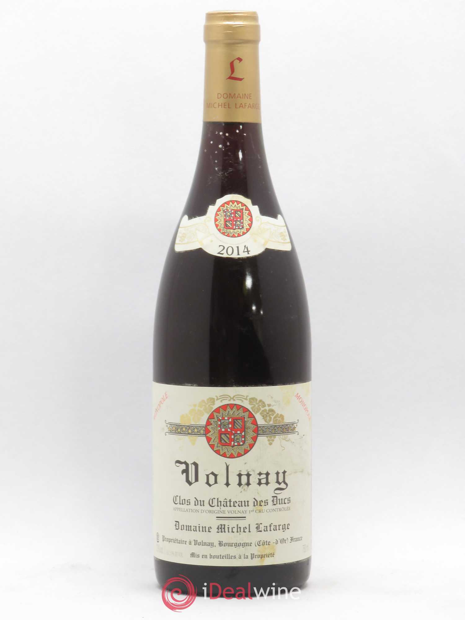 Volnay 1er Cru Clos du Château des Ducs Lafarge (Domaine) 2014 - Lot de 1 bouteille - 0