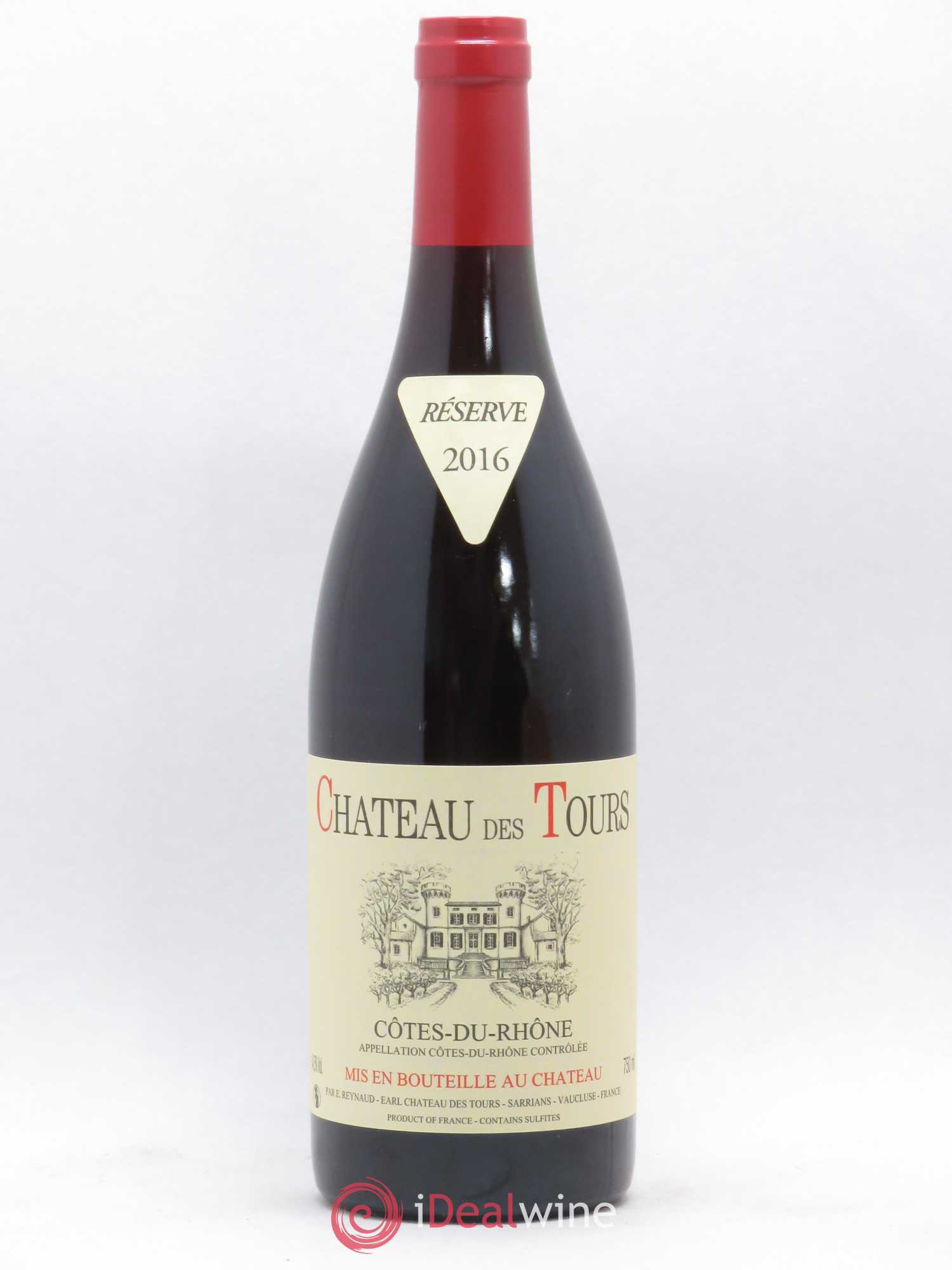 Côtes-du-Rhône Château des Tours Emmanuel Reynaud (sans prix de réserve) 2016 - Lot de 1 bouteille - 0