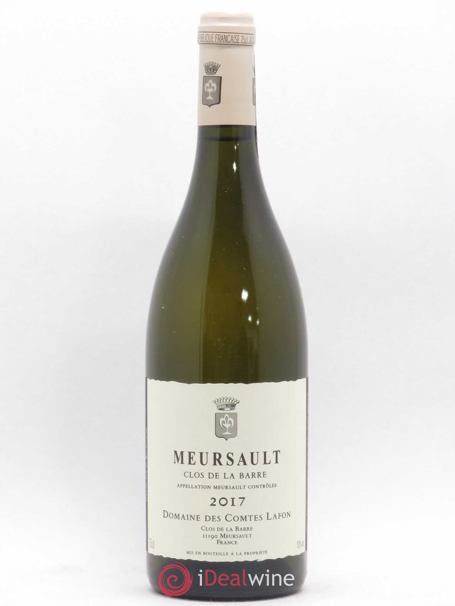 Meursault Clos de la Barre Comtes Lafon (Domaine des) 2017 - Lot de 1 bouteille - 0
