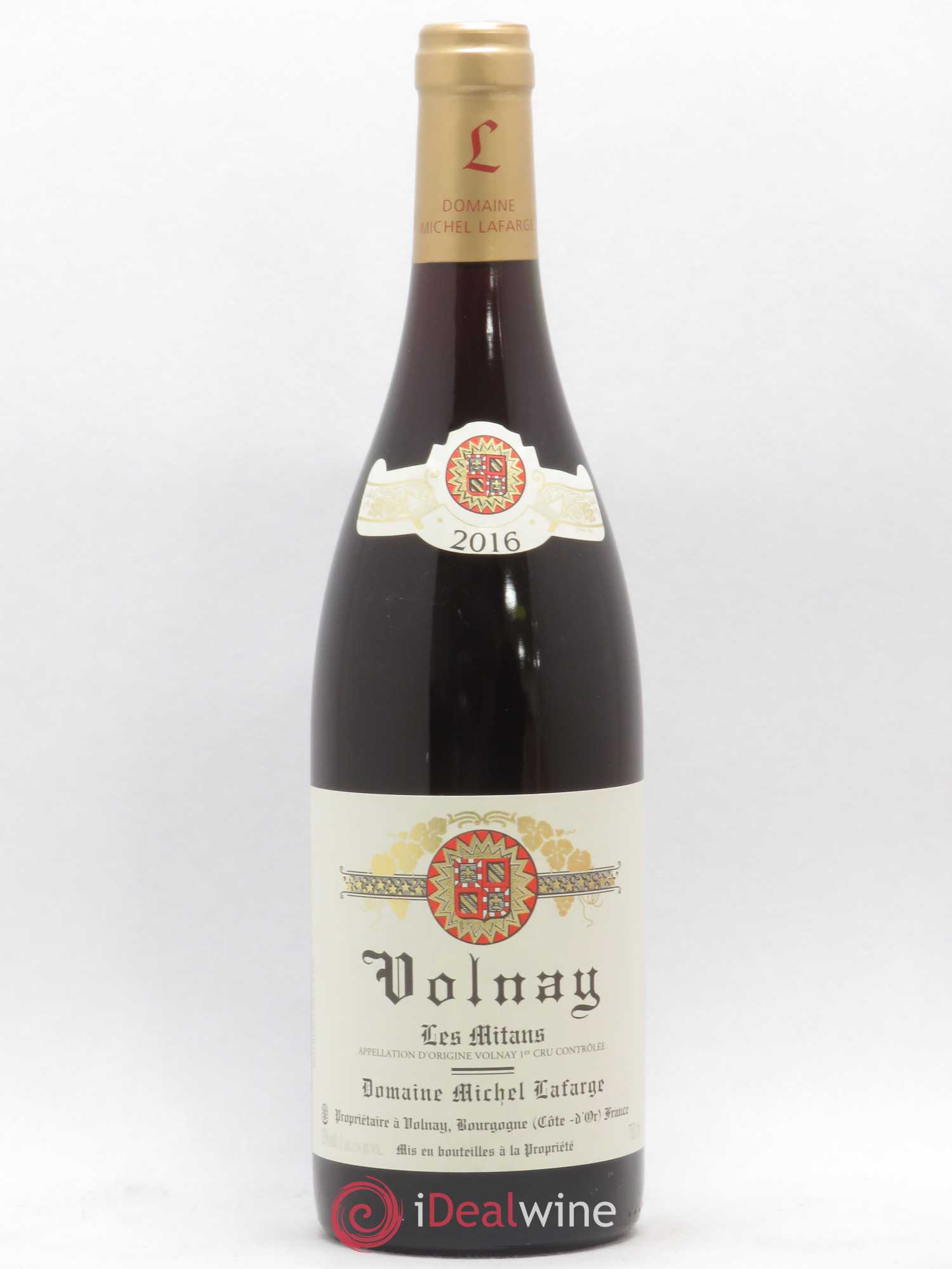 Volnay 1er Cru Les Mitans Lafarge (Domaine) 2016 - Lot de 1 bouteille - 0
