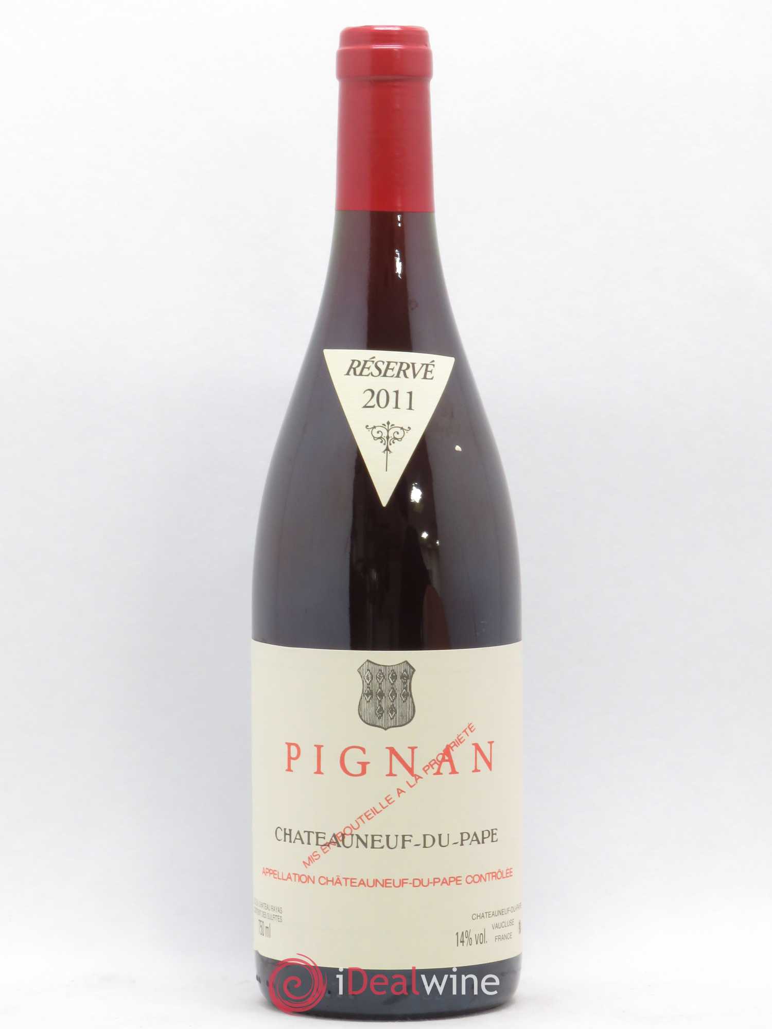 Châteauneuf-du-Pape Pignan Emmanuel Reynaud (sans prix de réserve) 2011 - Lot de 1 bouteille - 0