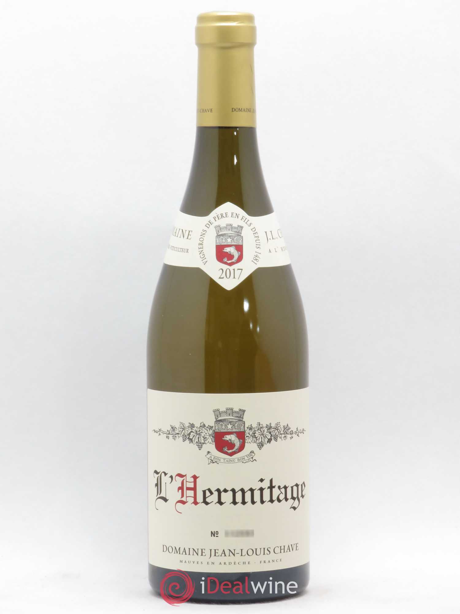 Hermitage Jean-Louis Chave 2017 - Lot de 1 bouteille - 0