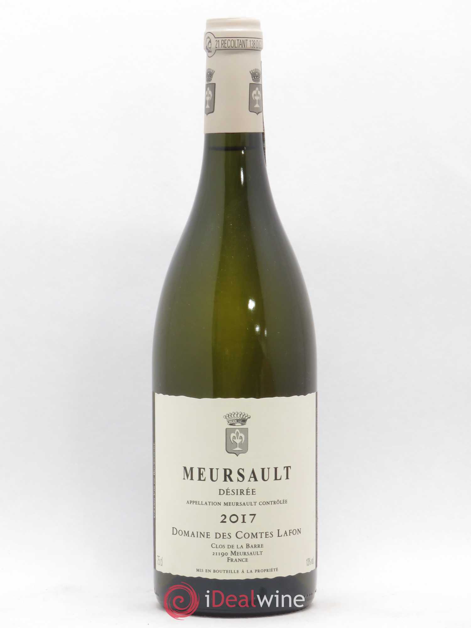Meursault Désirée Comtes Lafon (Domaine des) 2017 - Lot de 1 bouteille - 0