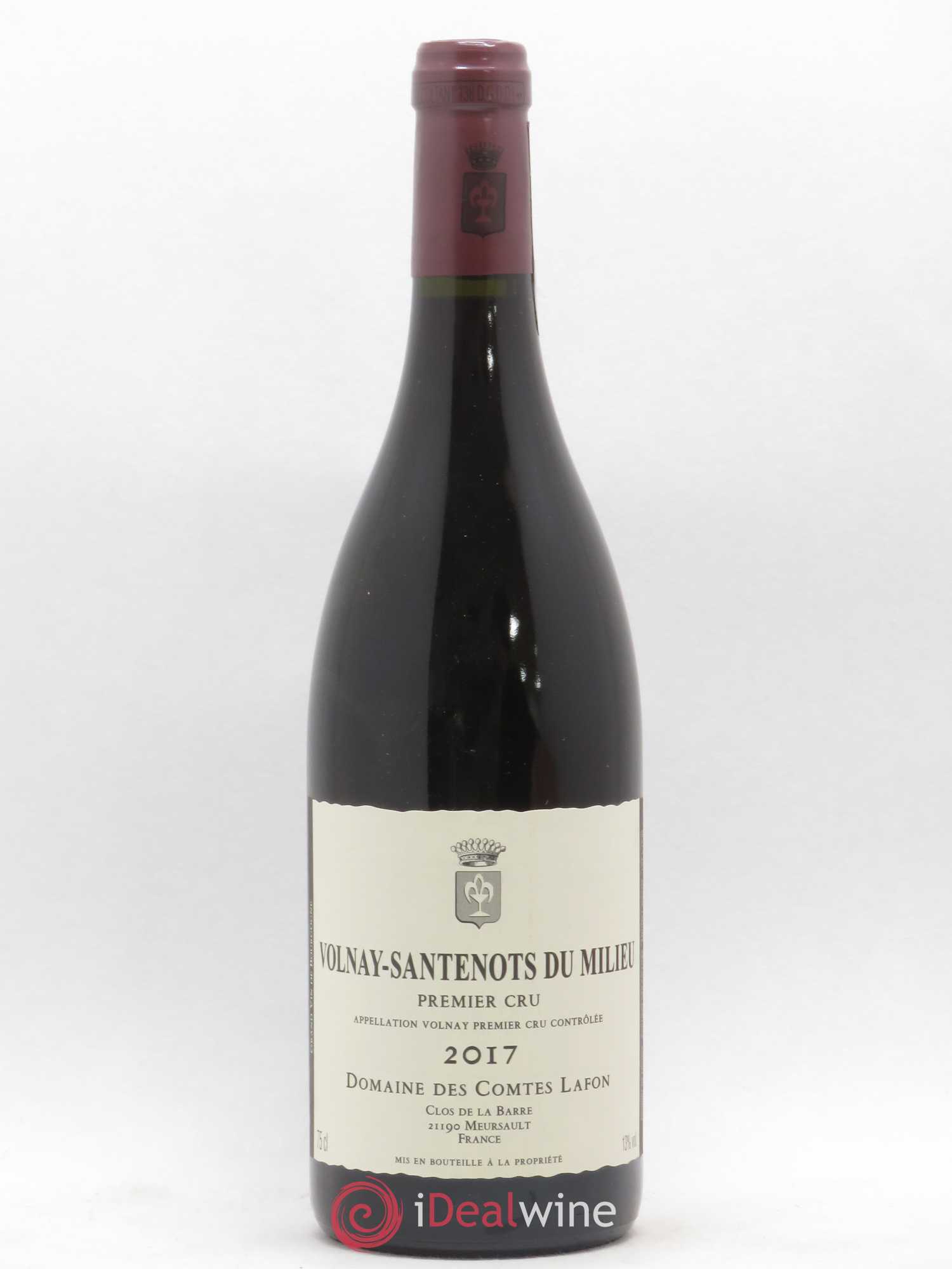 Volnay 1er Cru Santenots du Milieu Comtes Lafon (Domaine des) 2017 - Lot de 1 bouteille - 0