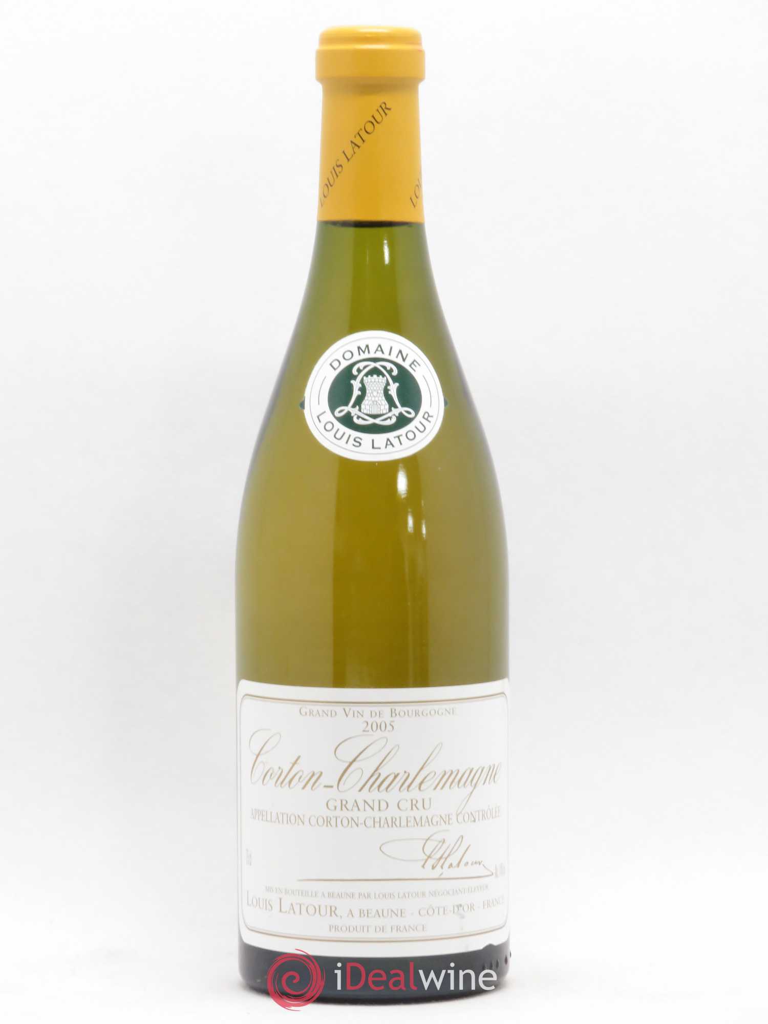 Corton-Charlemagne Grand Cru Louis Latour 2005 - Lot de 1 bouteille - 0