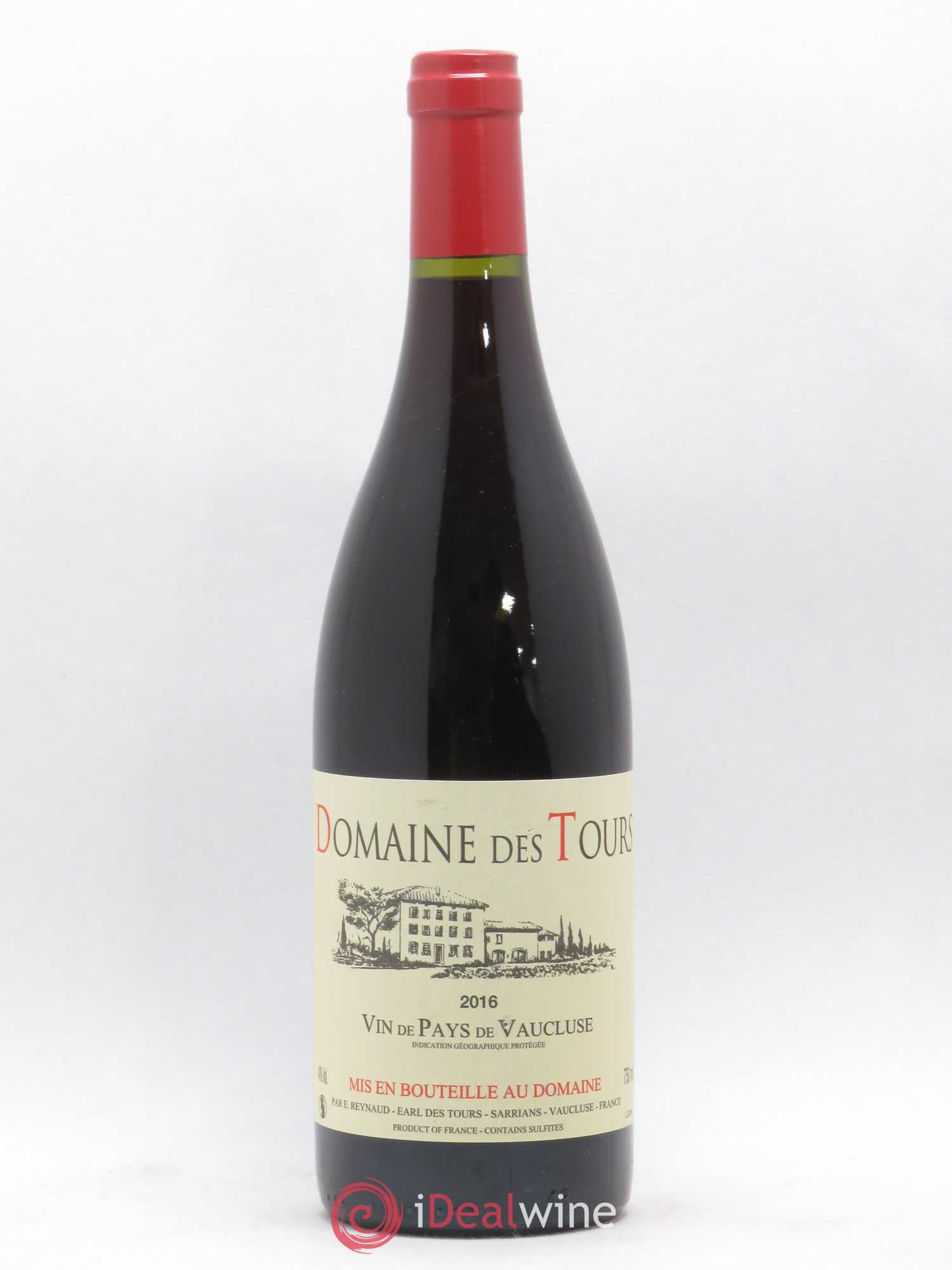 Vaucluse (Vin de Pays de Vaucluse) Domaine des Tours Emmanuel Reynaud (sans prix de réserve) 2016 - Lot de 1 bouteille - 0