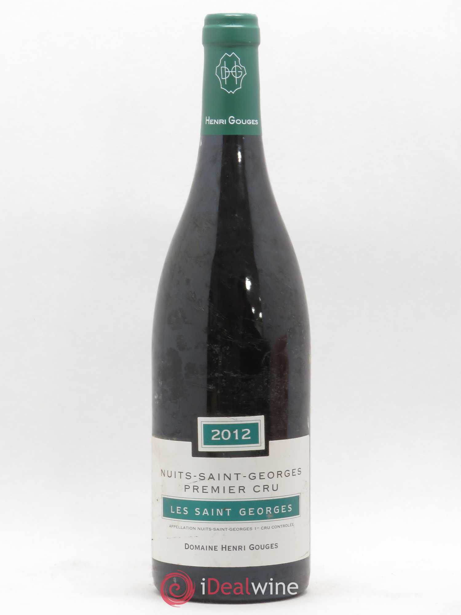 Nuits-Saint-Georges 1er Cru Les Saints Georges Henri Gouges 2012 - Lot de 1 bouteille - 0