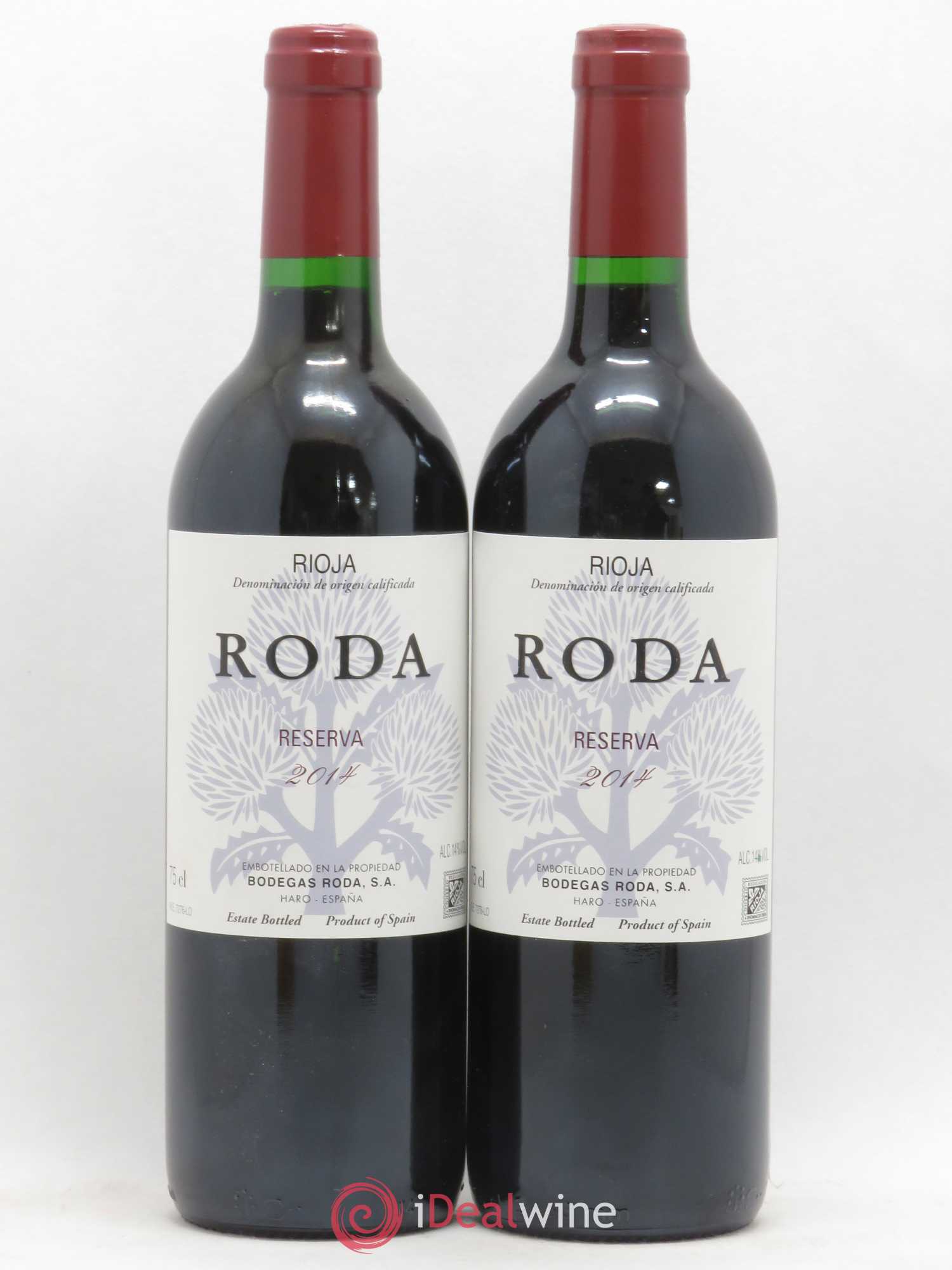 Rioja DOCA Reserva Bodegas Roda 2014 - Lotto di 2 bottiglie - 0