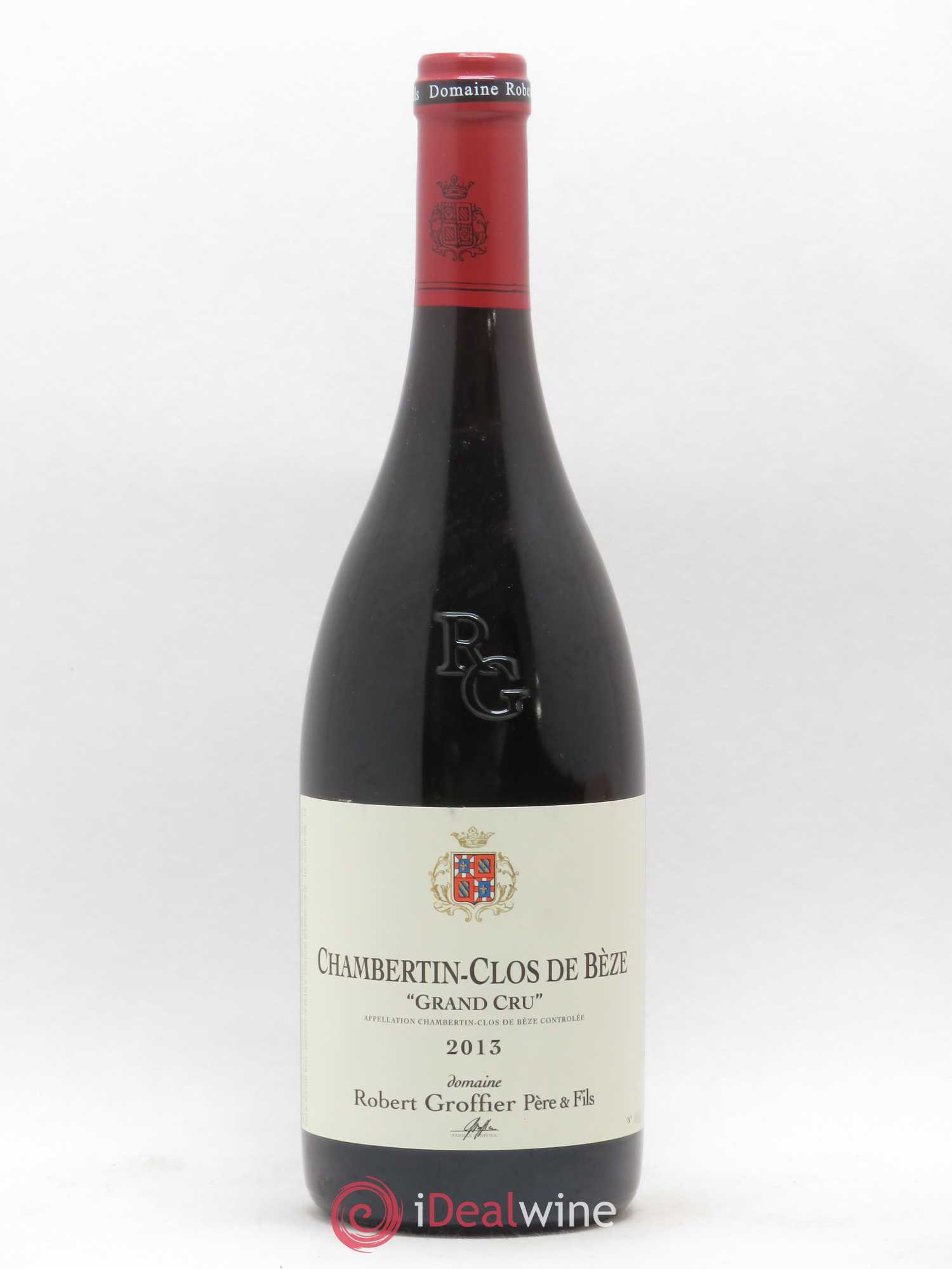 Chambertin Clos de Bèze Grand Cru Robert Groffier Père & Fils (Domaine) 2013 - Lot de 1 bouteille - 0