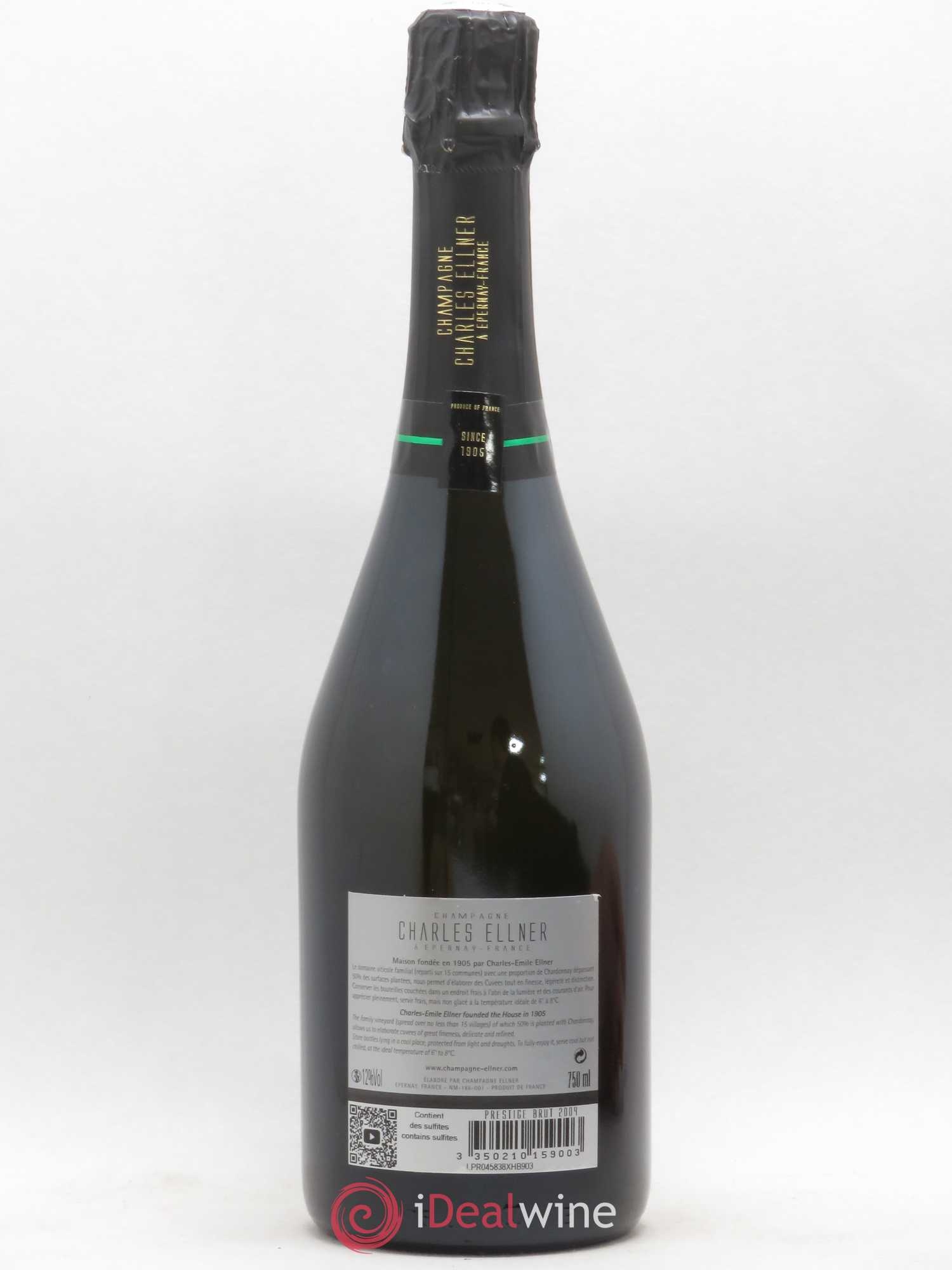 Champagne Charles Ellner Prestige 2004 - Lot de 1 bouteille - 1