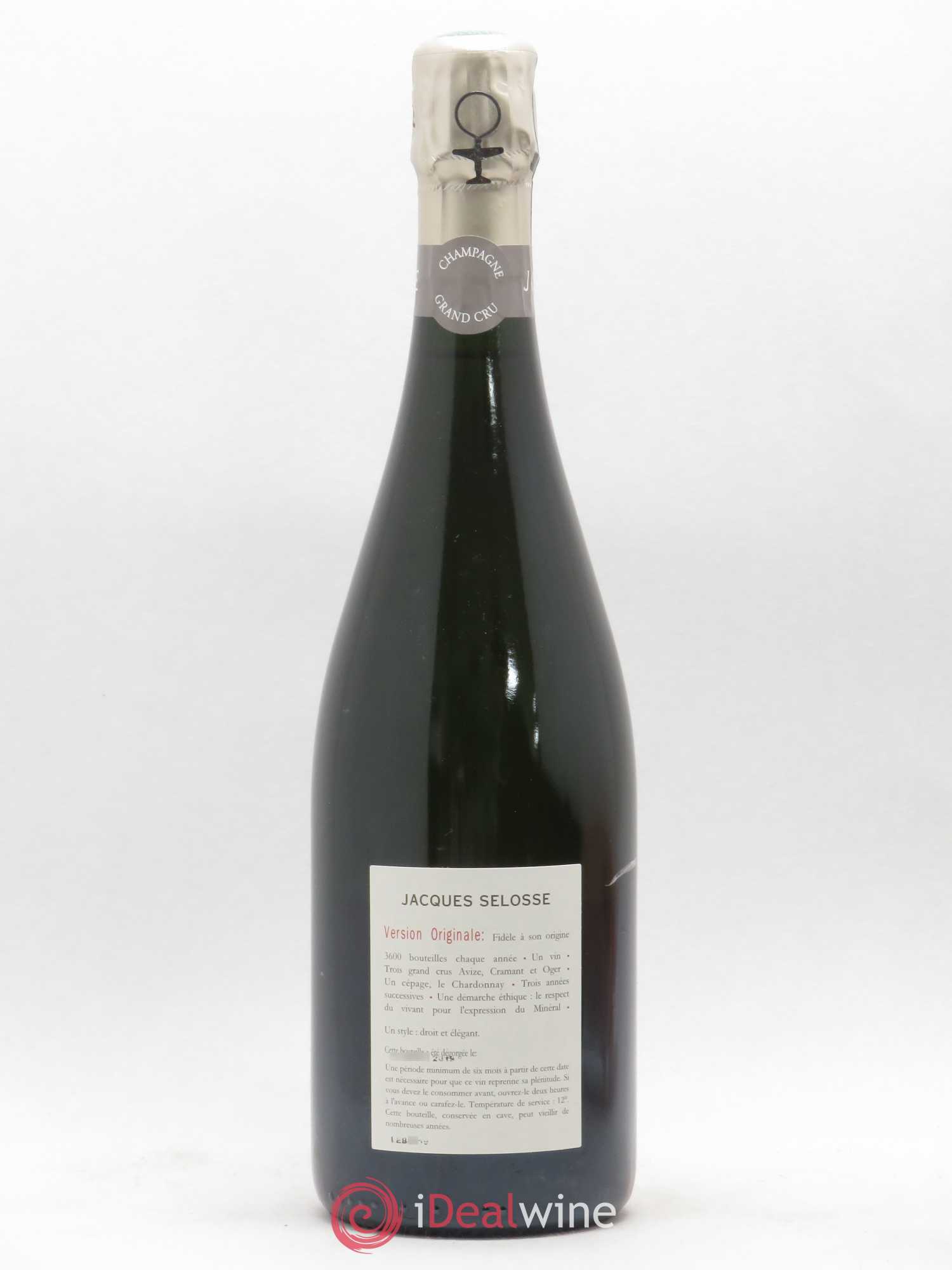 Version Originale Jacques Selosse - Lot de 1 bouteille - 1