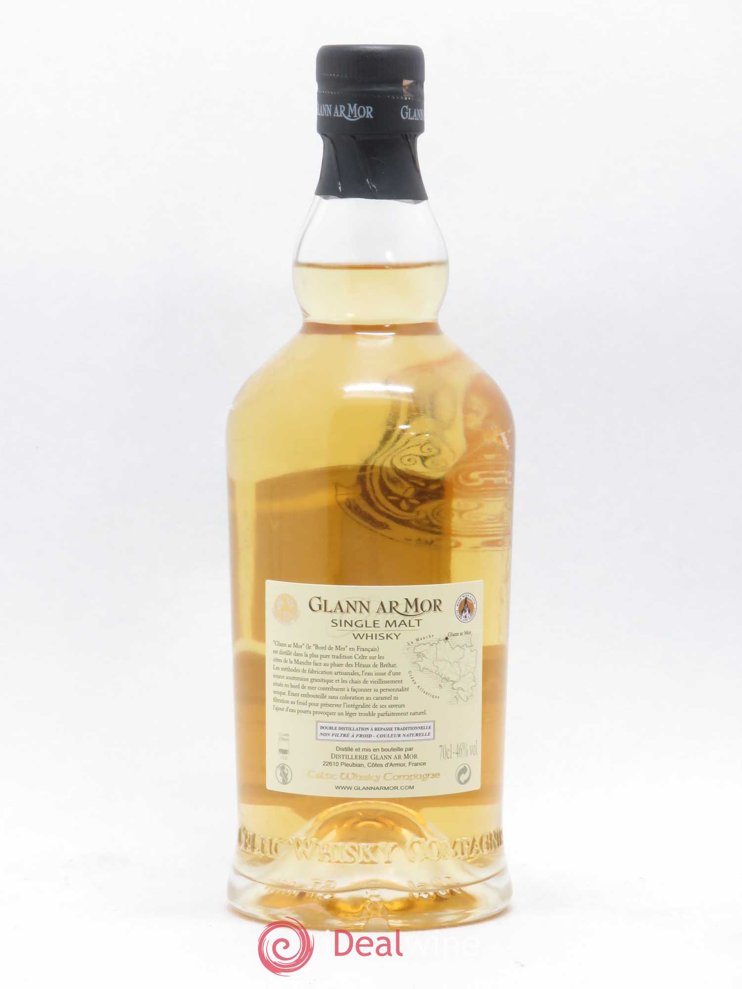 Whisky Bretagne France Glann Ar Mor Taol Esa 3ed Gwech 15 Single Malt Non Tourbé 2015 - Lot of 1 bottle - 1
