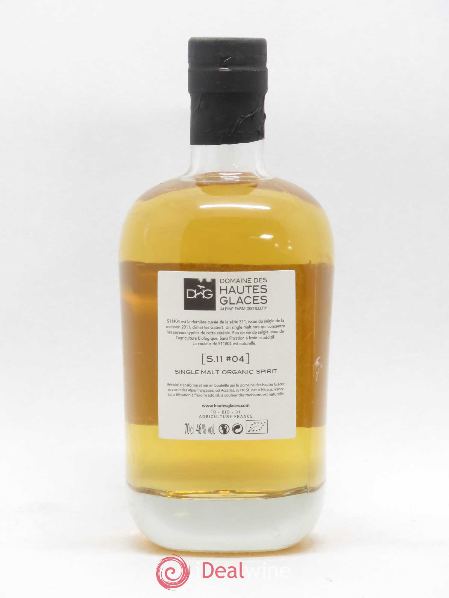 Whisky Domaine des Hautes Glaces Les moissons New Organic Spirit 2011 - Posten von 1 Flasche - 1