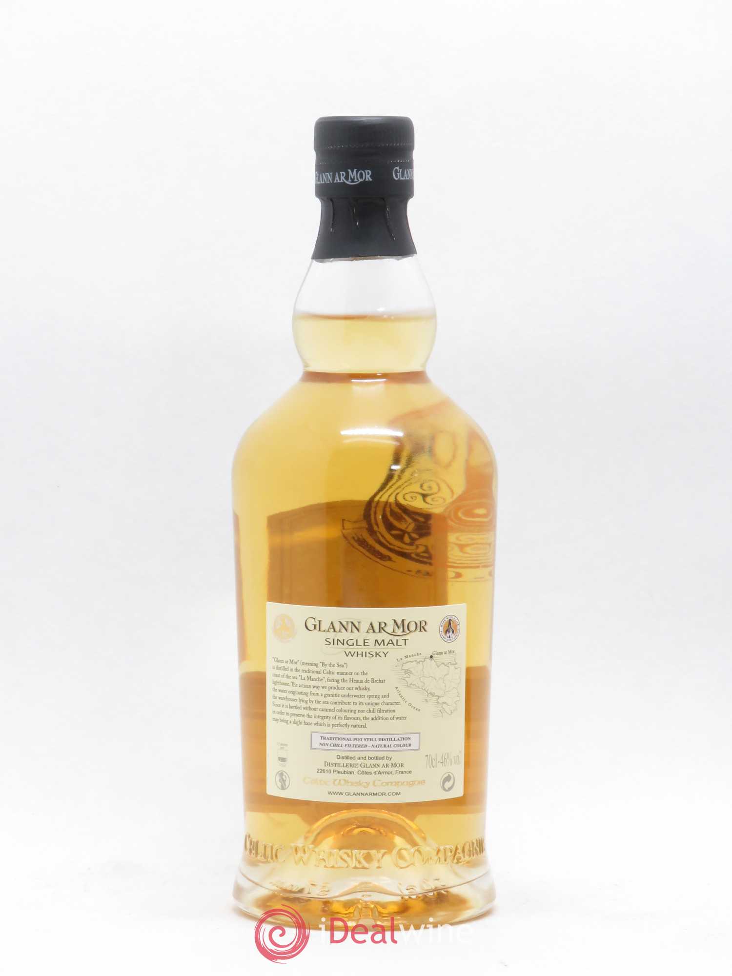 Whisky Single malt Bretagne France Glann Ar Mor Maris Otter Barley 15 Single Malt Fût de Bourbon Non Tourbé 2015 - Posten von 1 Flasche - 1