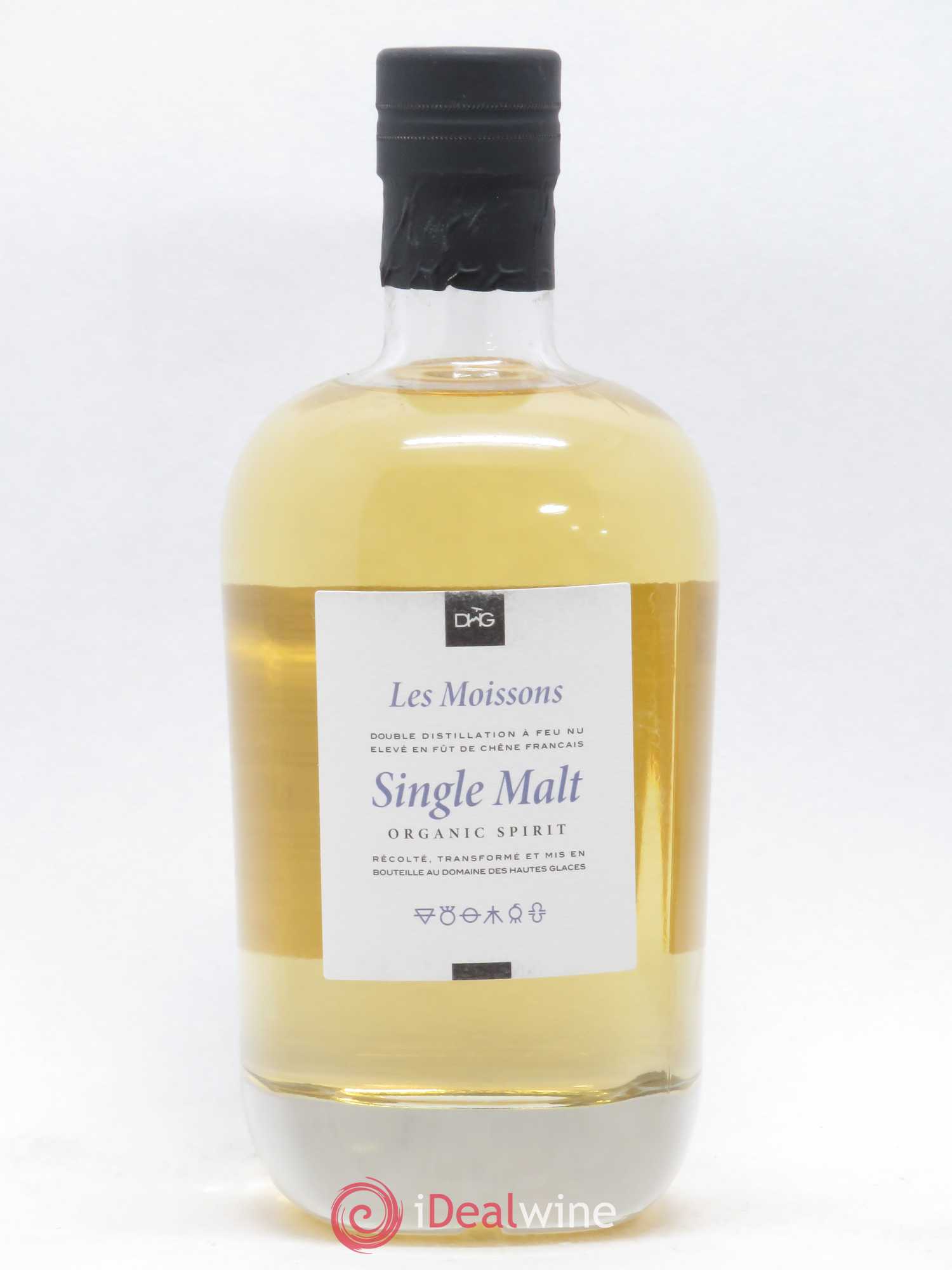 Whisky Les Moissons Single MaltDomaine des Hautes Glaces Organic Spirit - Posten von 1 Flasche - 0