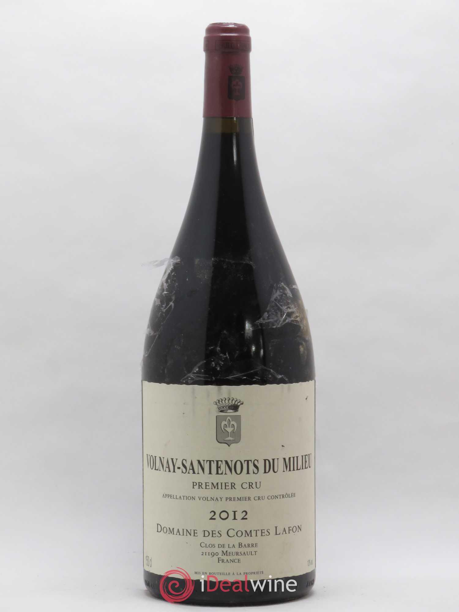 Volnay 1er Cru Santenots du Milieu Comtes Lafon (Domaine des) 2012 - Lot de 1 magnum - 0