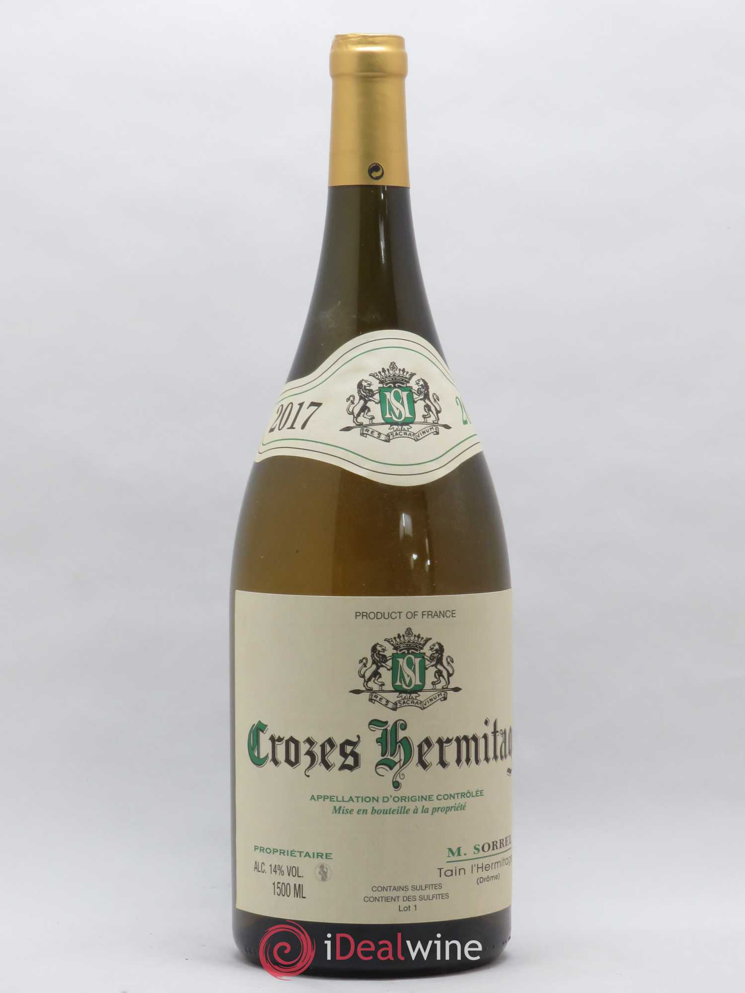 Crozes-Hermitage Domaine Marc Sorrel 2017 - Posten von 1 Magnum - 0
