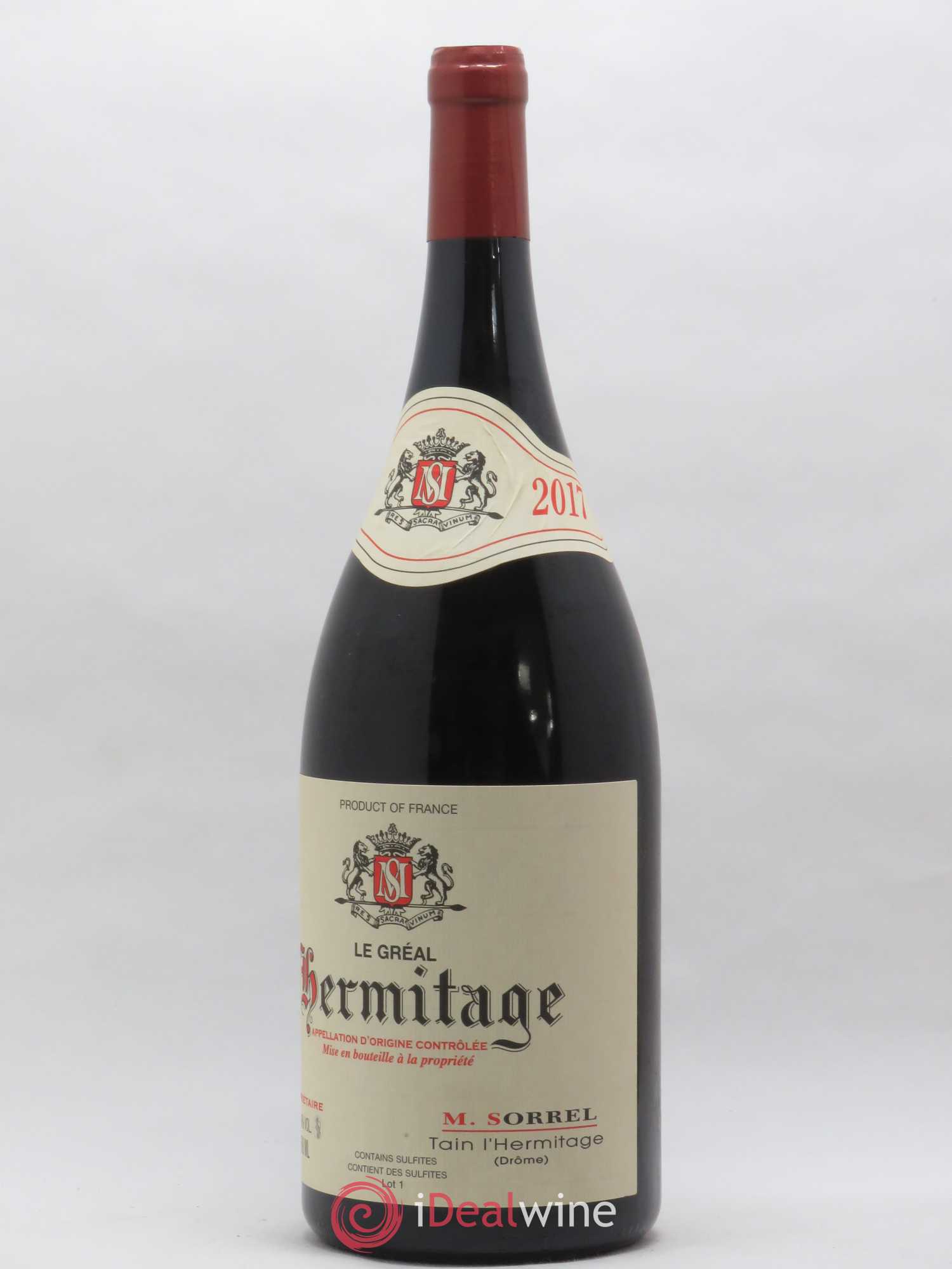 Hermitage Le Gréal Marc Sorrel 2017 - Lot de 1 magnum - 1