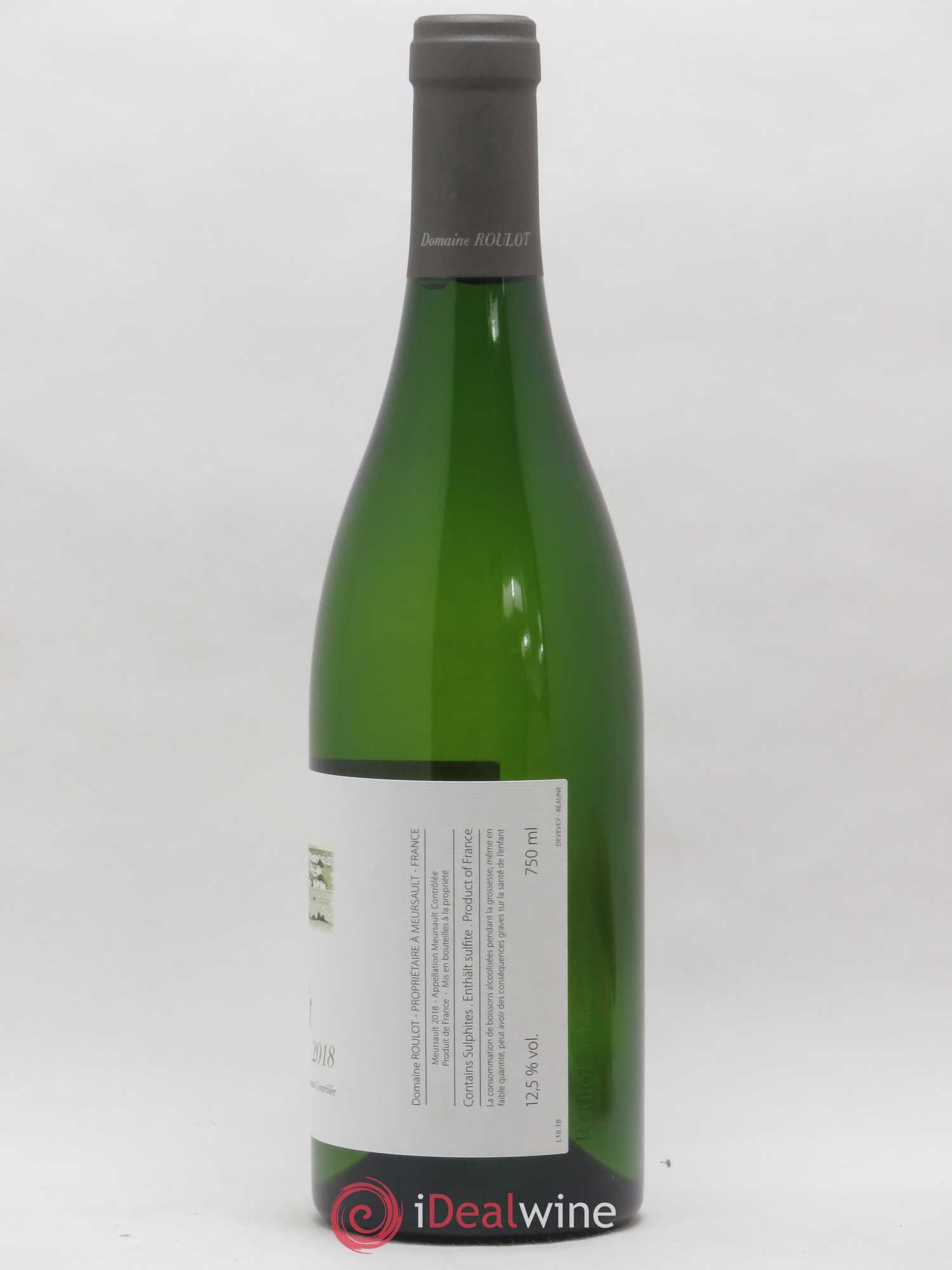 Meursault Roulot (Domaine) (sans prix de réserve) 2018 - Lot de 1 bouteille - 1
