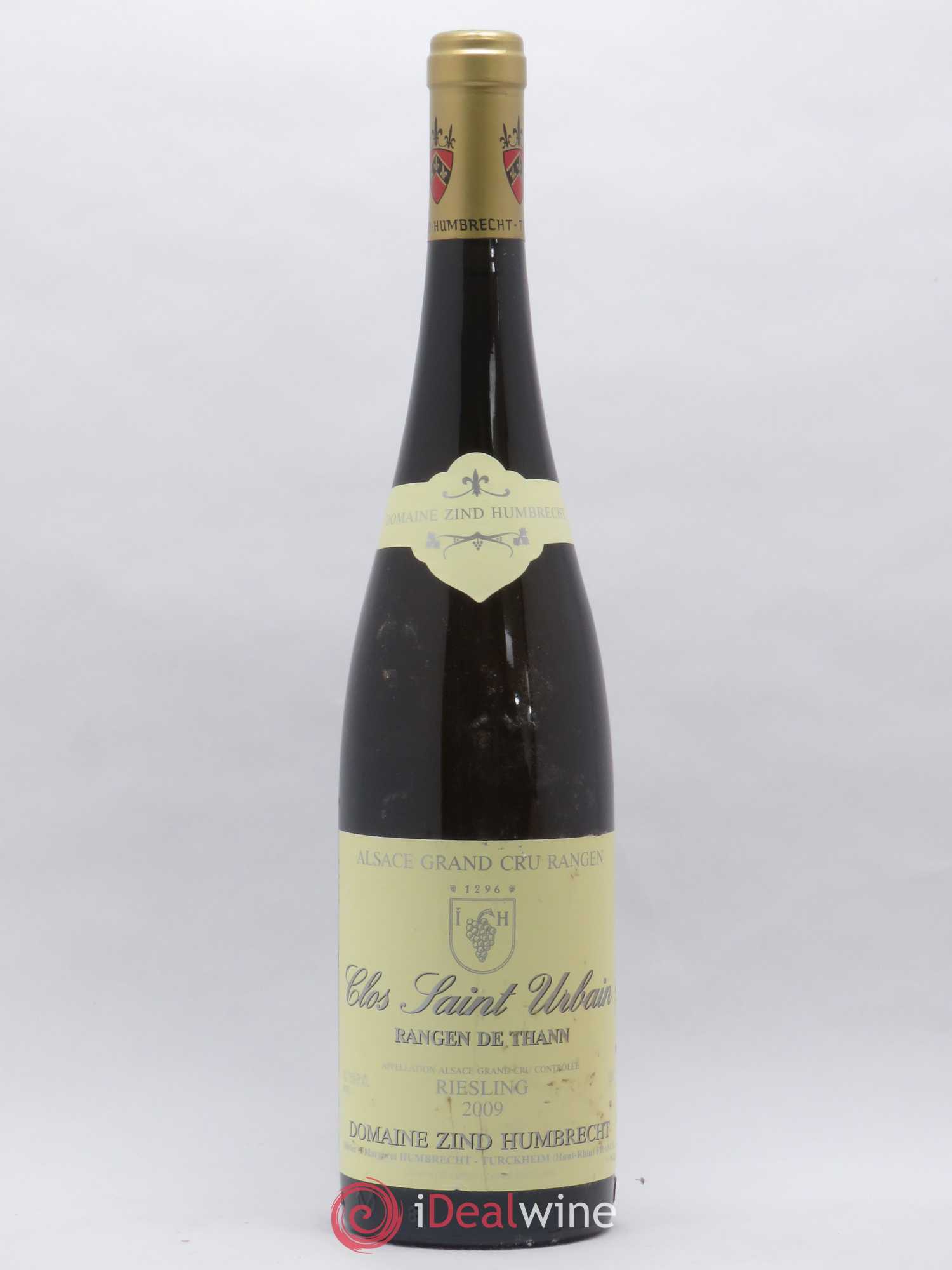 Alsace Riesling Grand Cru Rangen de Thann Clos Saint Urbain Zind-Humbrecht (Domaine) 2009 - Lot de 1 bouteille - 0