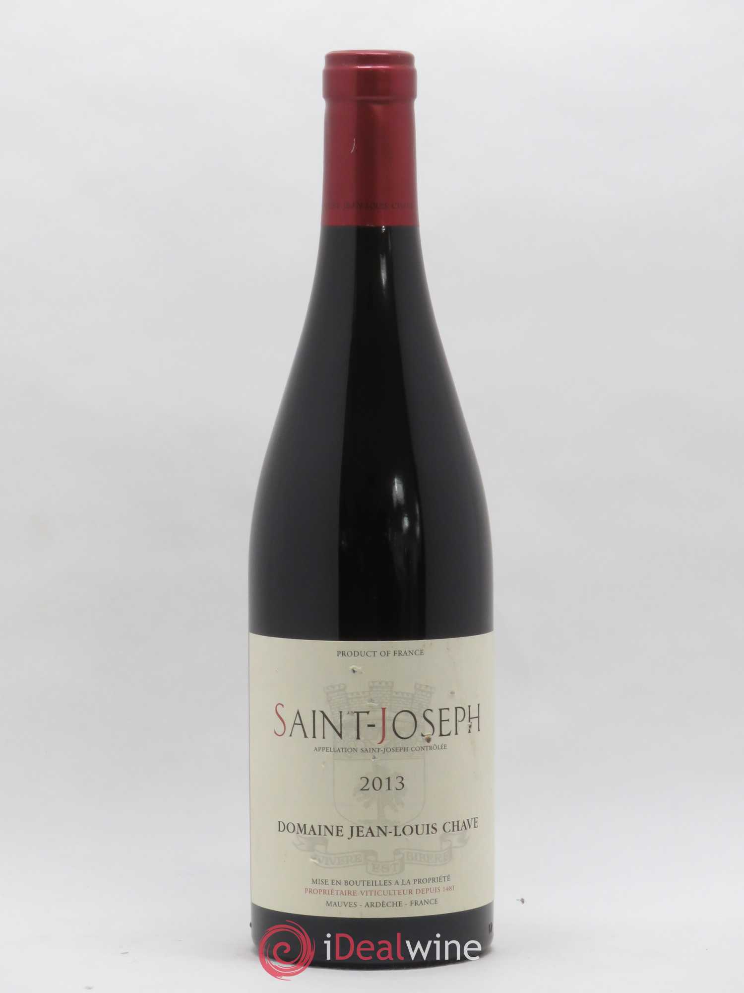 Saint-Joseph Jean-Louis Chave 2013 - Lot de 1 bouteille - 0