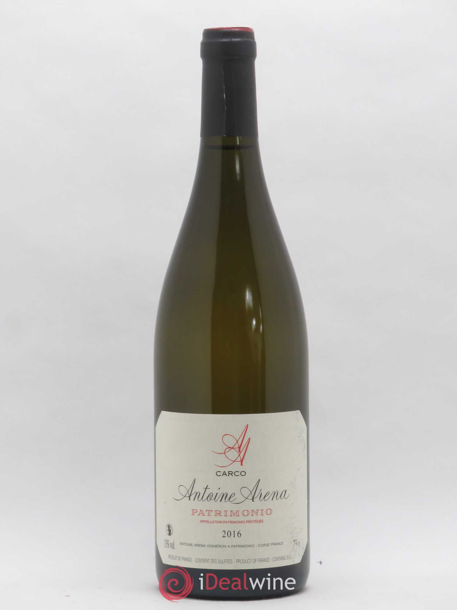 Patrimonio Carco Antoine Arena 2016 - Lot de 1 bouteille - 0