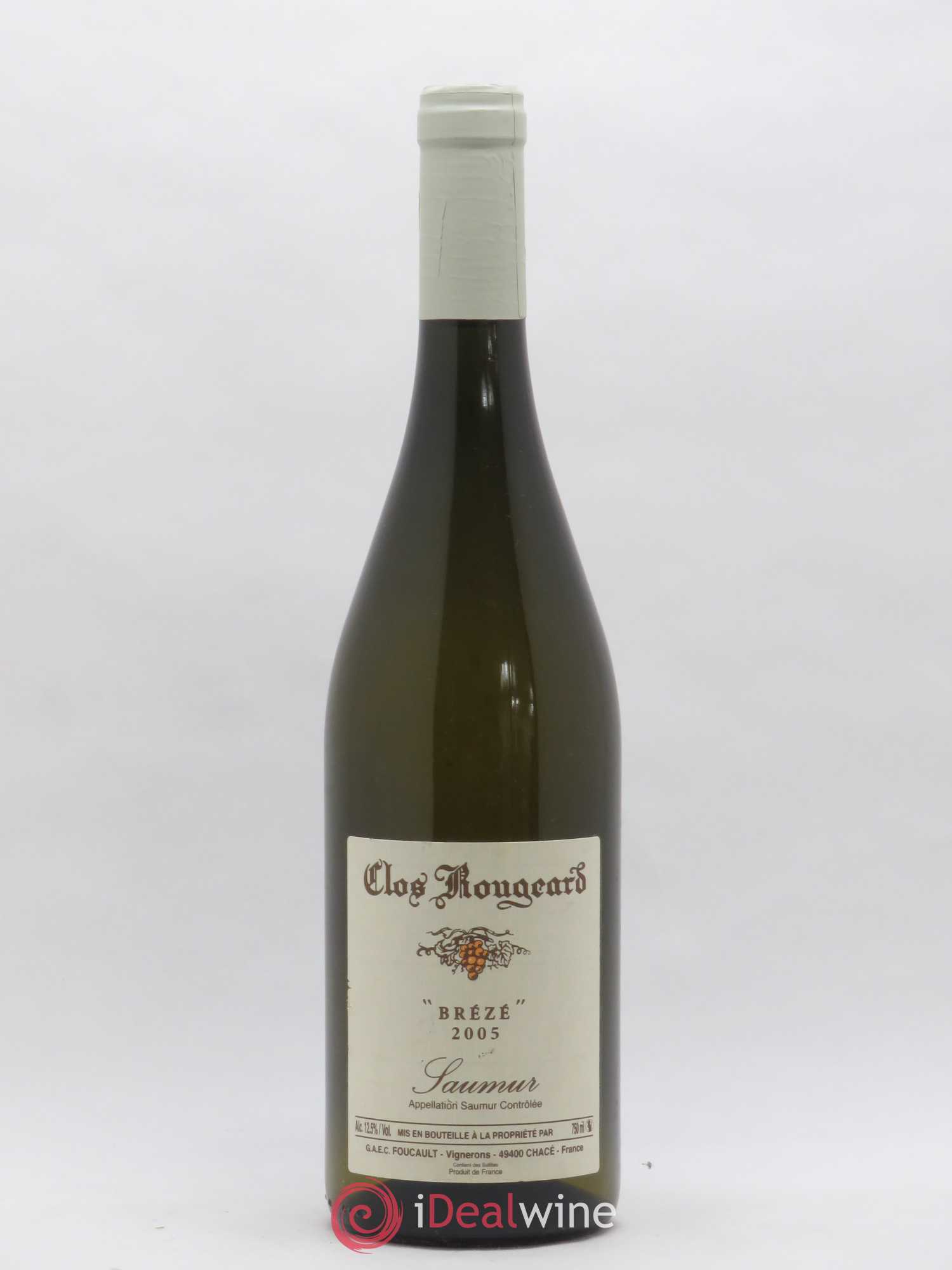 Saumur Brézé Clos Rougeard 2005 - Lot de 1 bouteille - 0