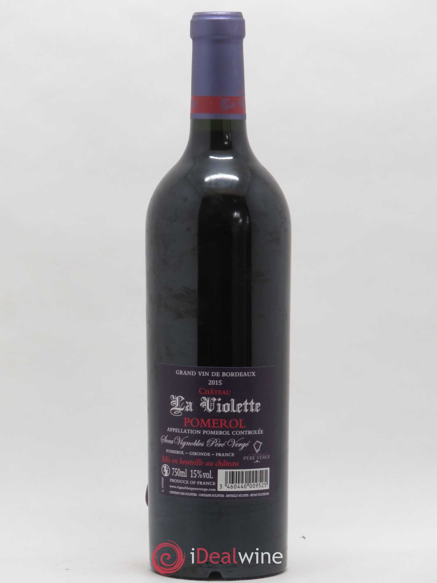Château la Violette 2015 - Lot de 1 bouteille - 1