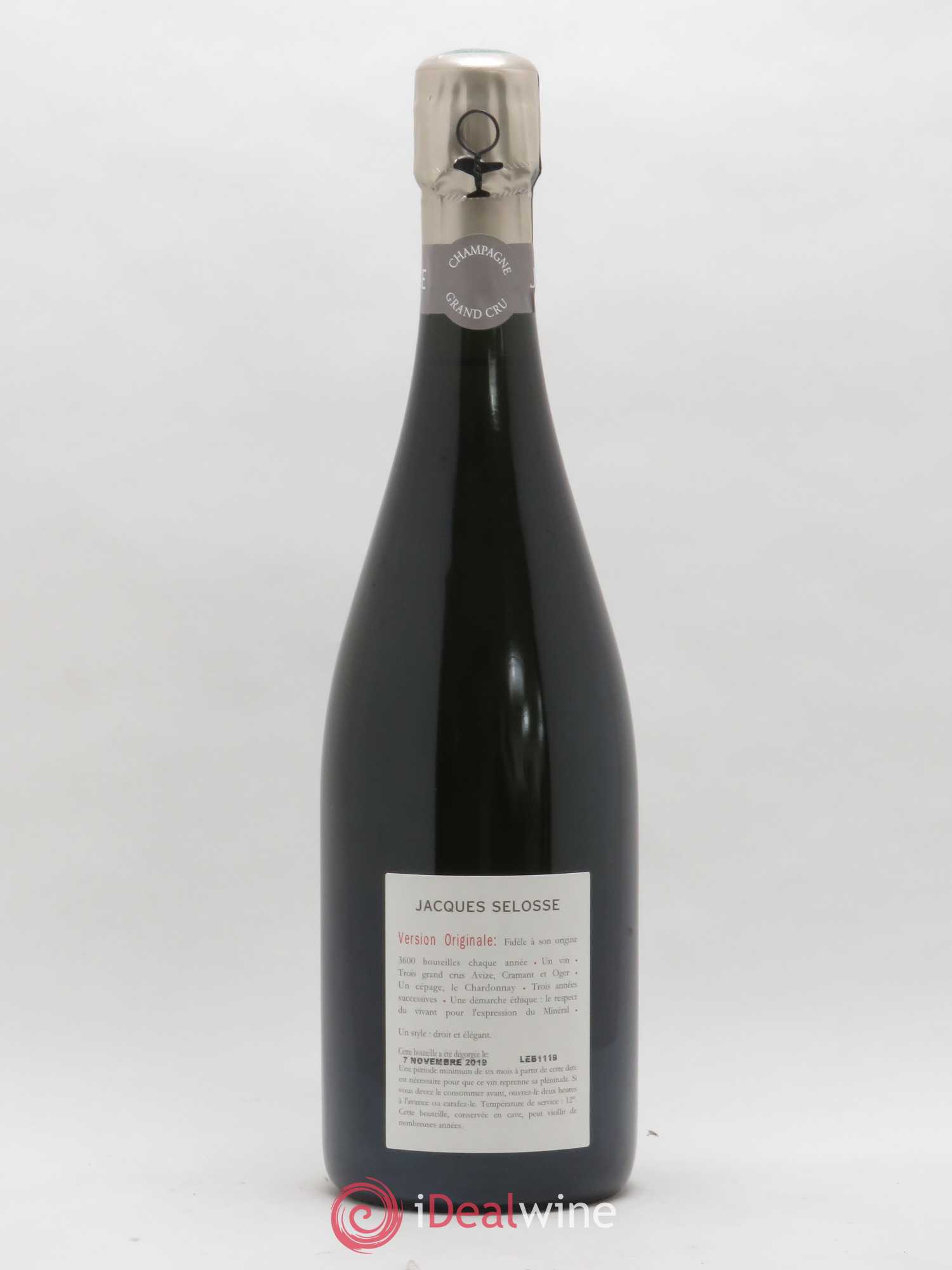 Version Originale Jacques Selosse - Lot de 1 bouteille - 1