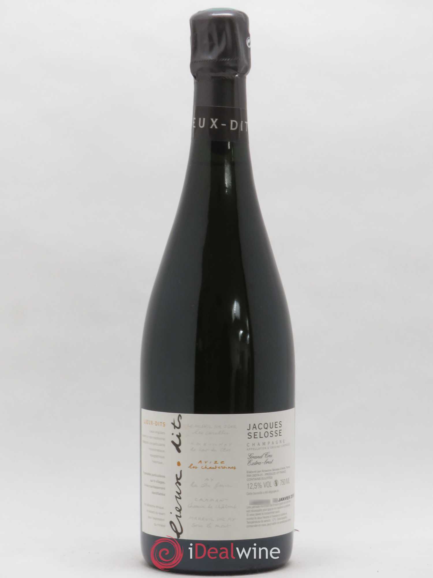 Avize Les Chantereines Grand Cru Extra-Brut Jacques Selosse - Lot de 1 bouteille - 0