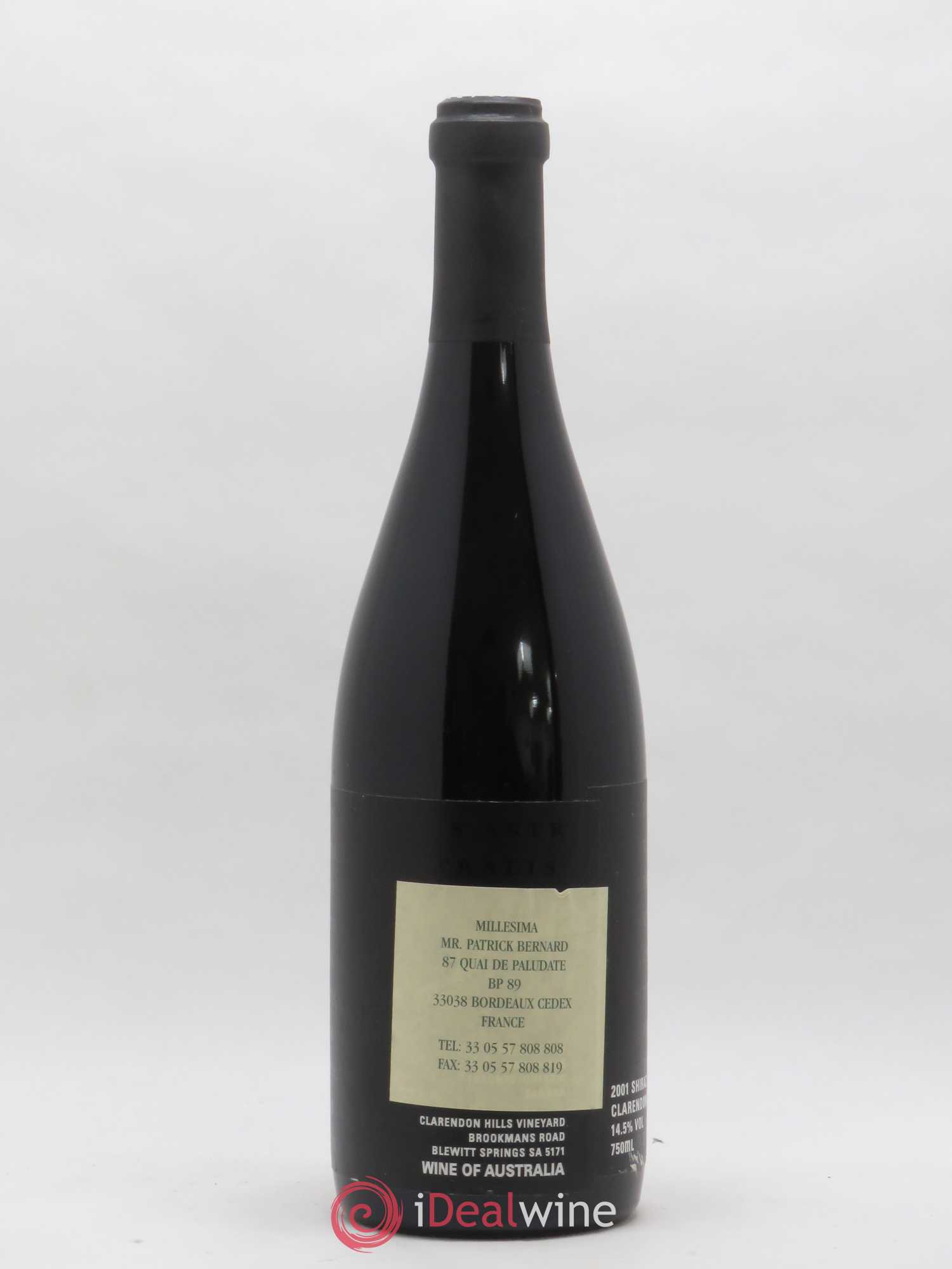 Australie Mac Laren Valley Clarendon Hill Astralis Shiraz 2001 - Posten von 1 Flasche - 1